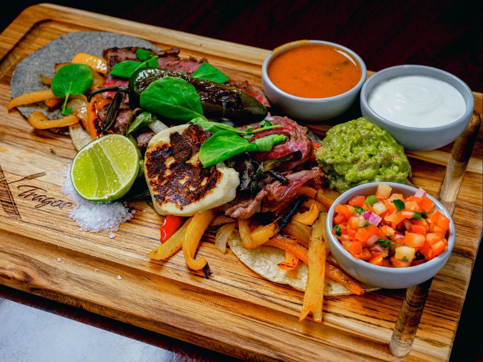 Surf & Turf Fajitas.