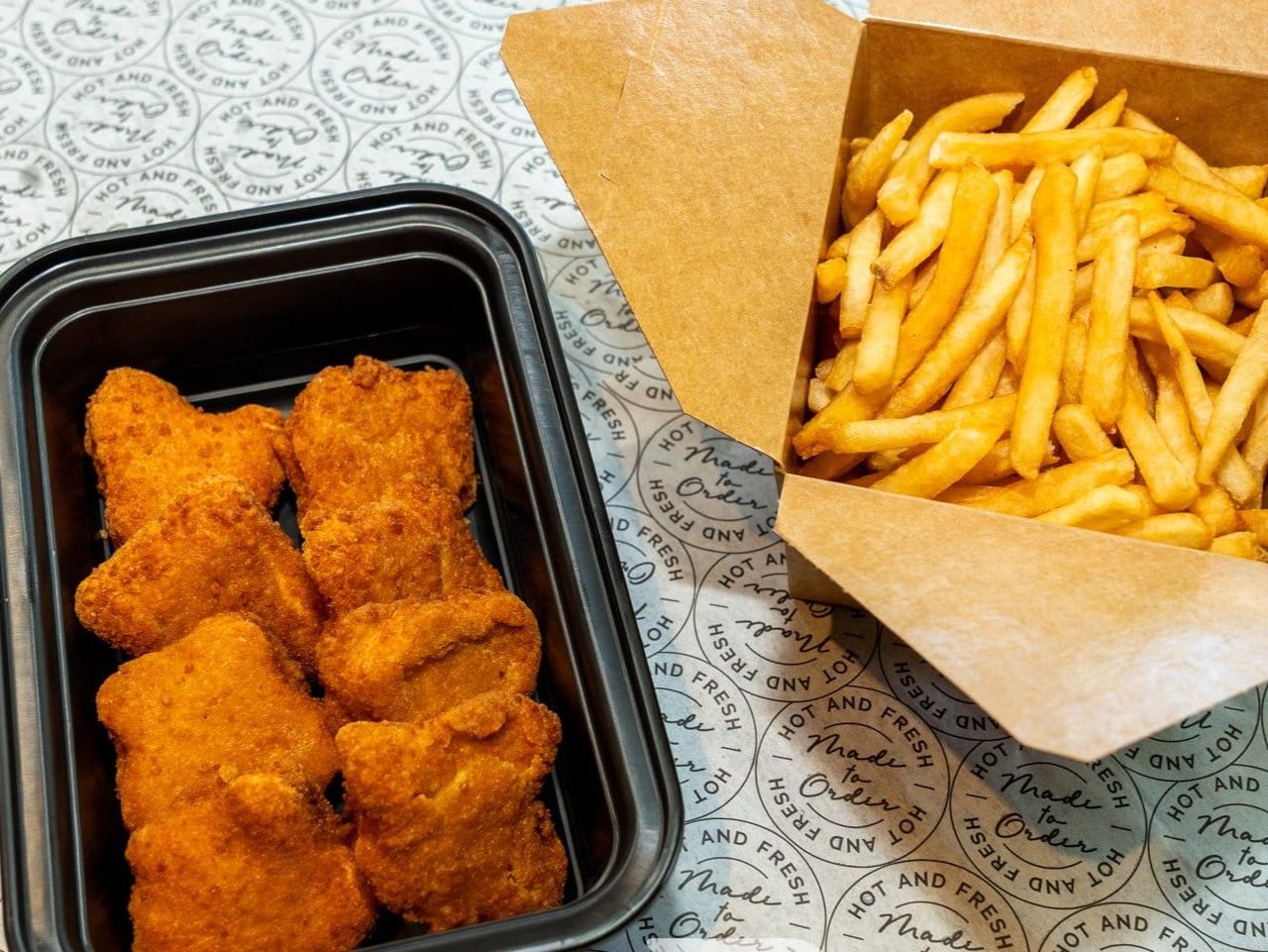 Vegan Nuggets (40 Pcs.) Catering.