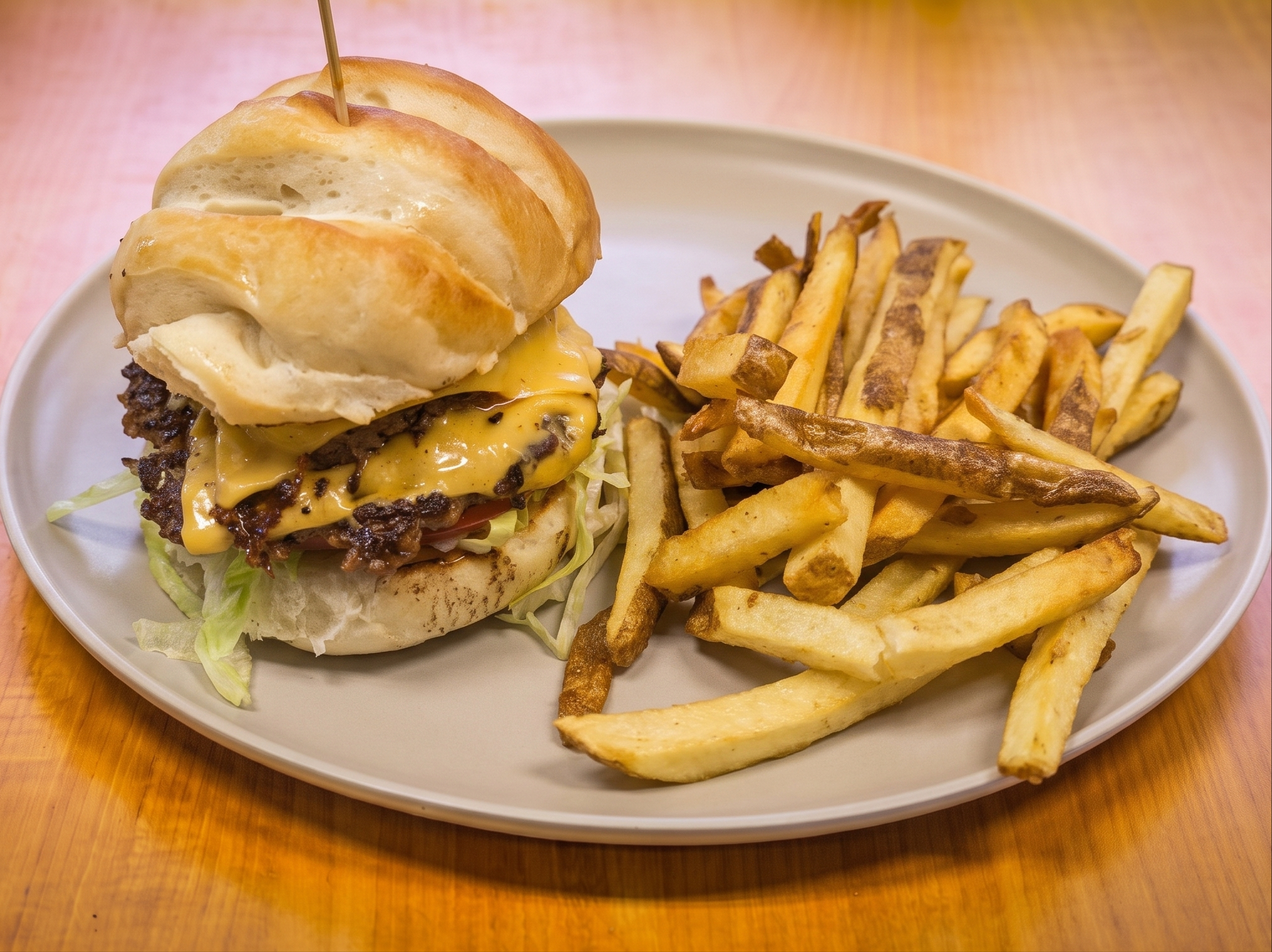 Indulge in Our Classic Burger