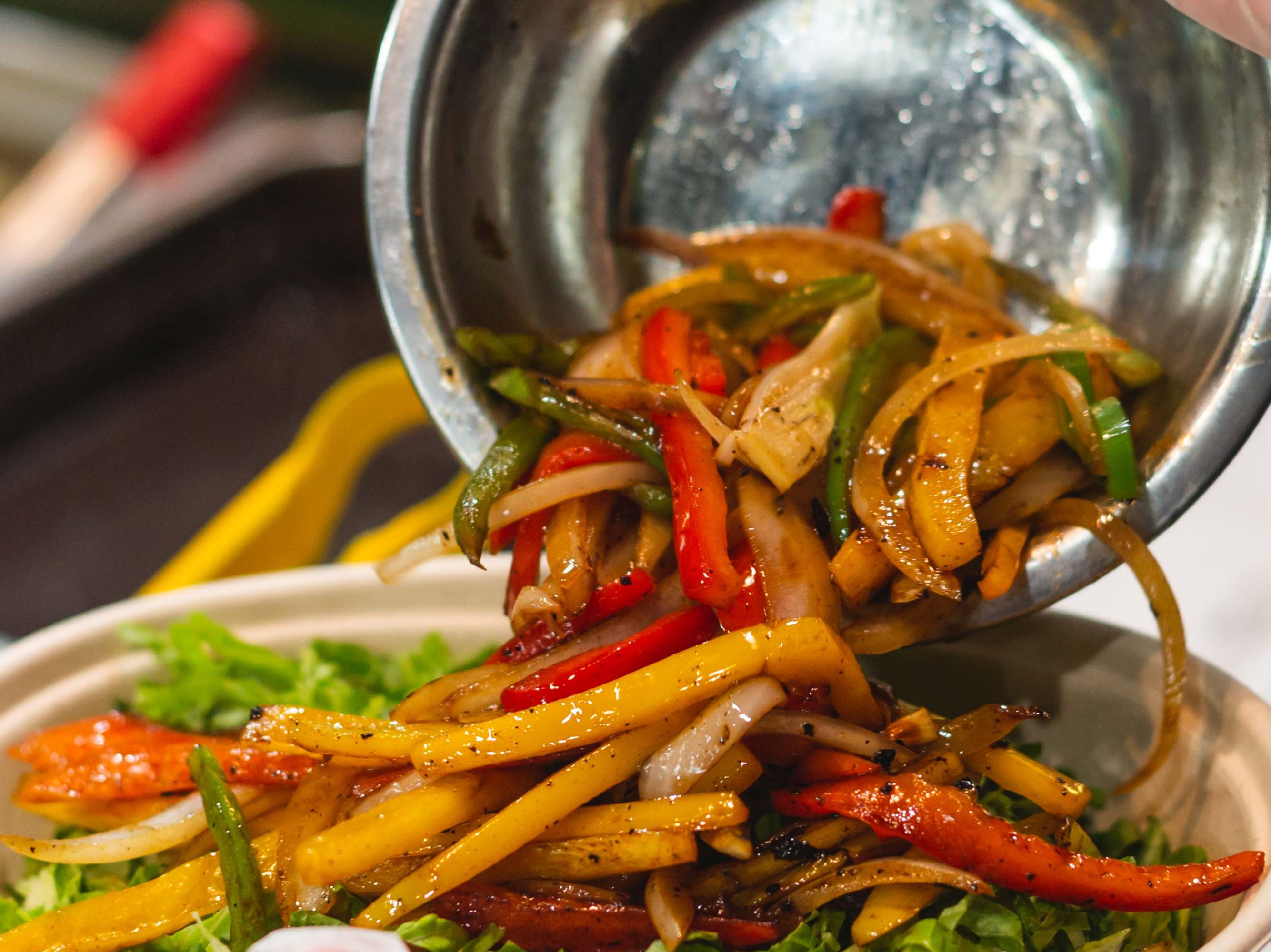 Al Pastor Fajita Bowl.