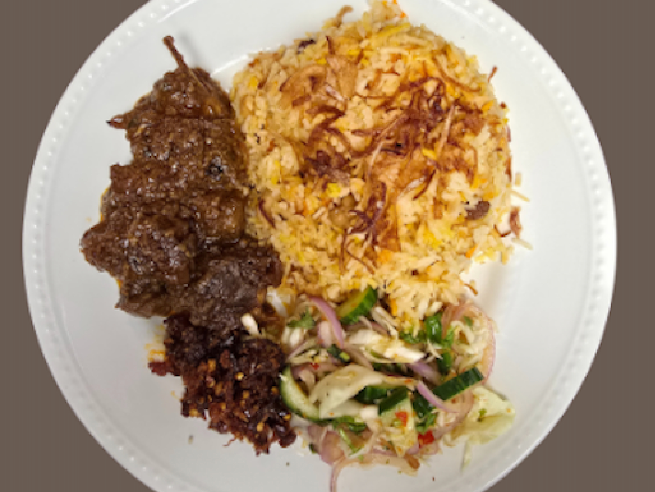 Chicken Briyani ( Dan Bout).