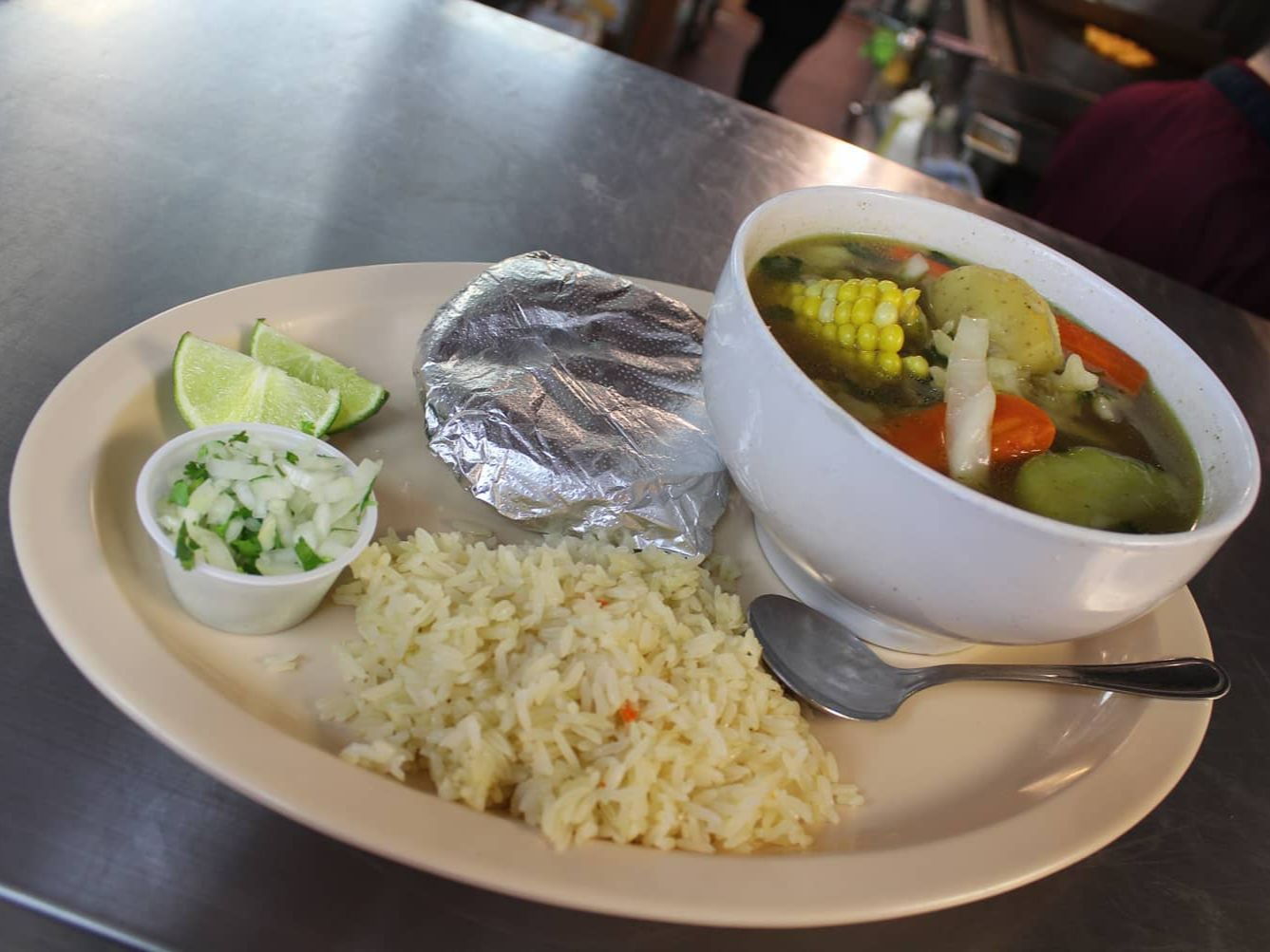 Beef Soup (Caldo de Res).