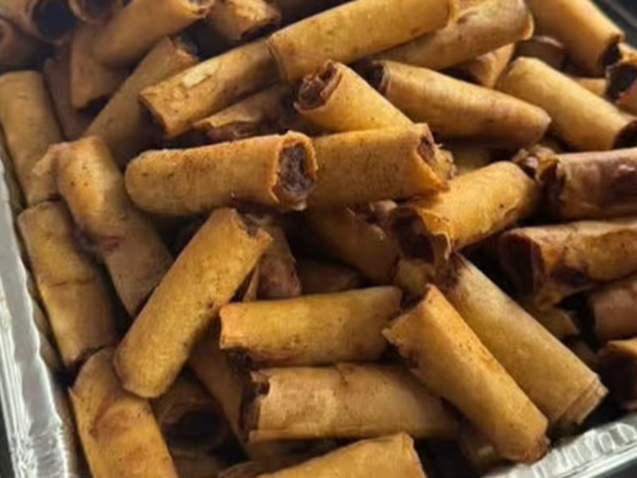 Pork Lumpia - Half Tray.