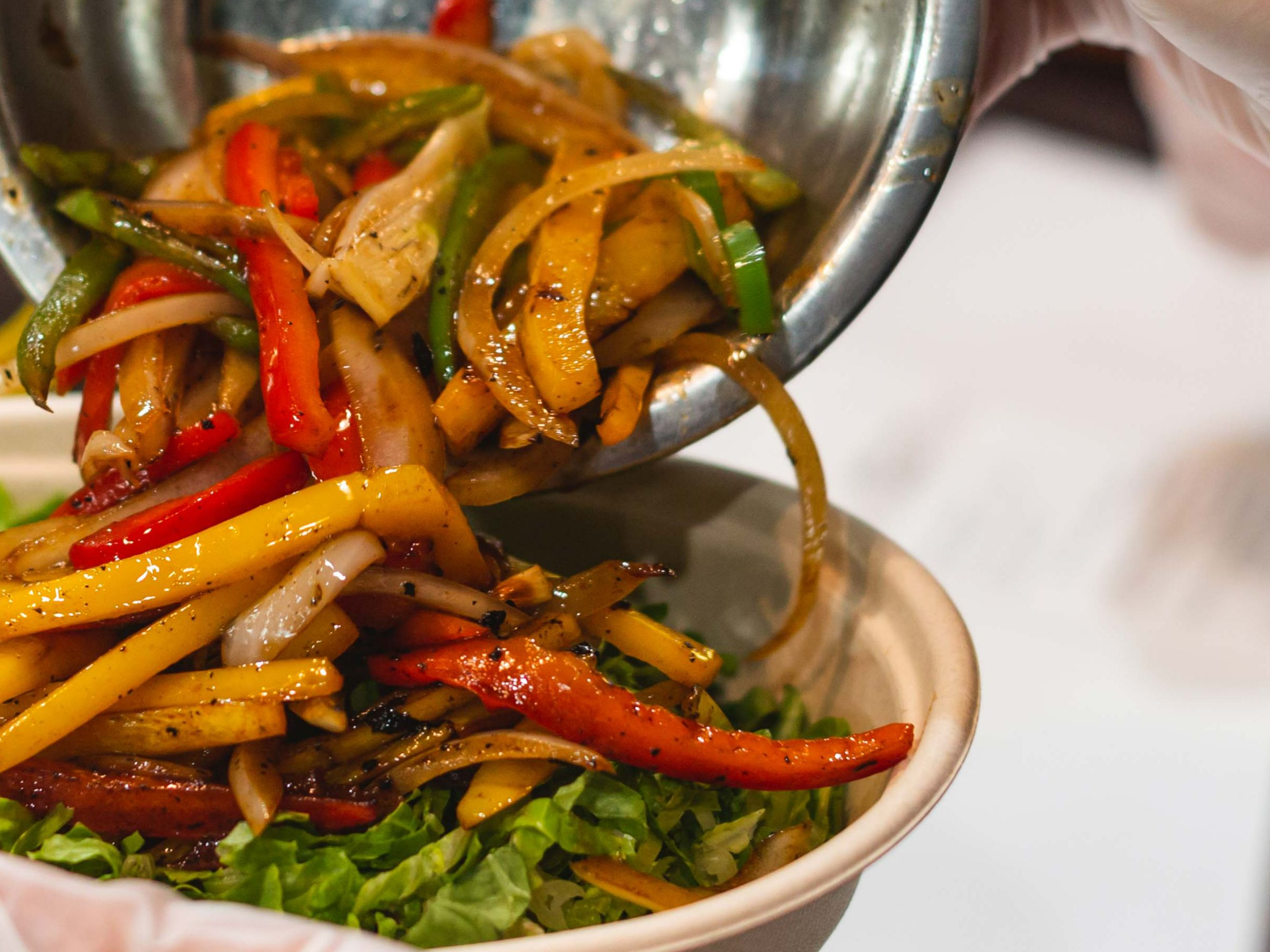 Chorizo Fajita Bowl.