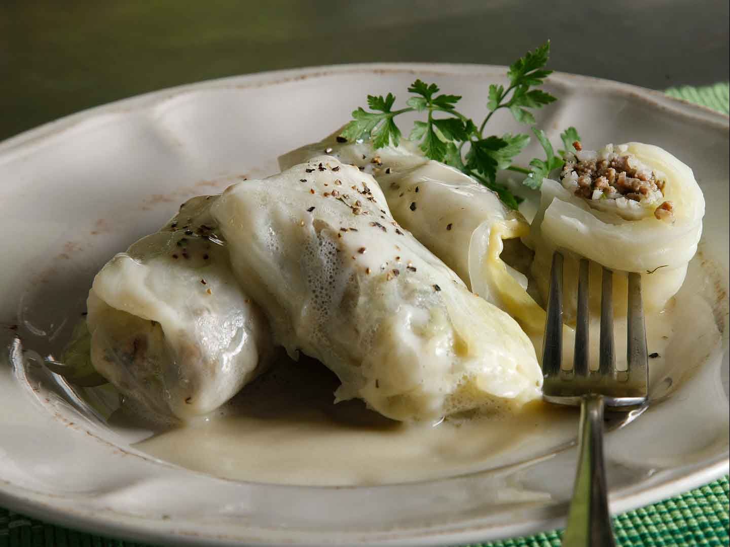 Stuffed Cabbage (Half Tray) Lahanodolmades.