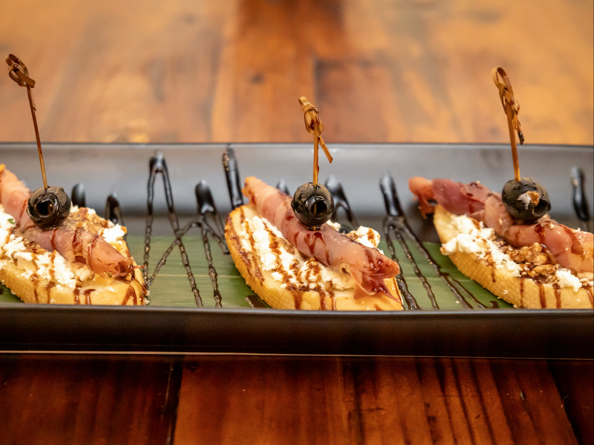 Jamon Serrano & Goat Cheese