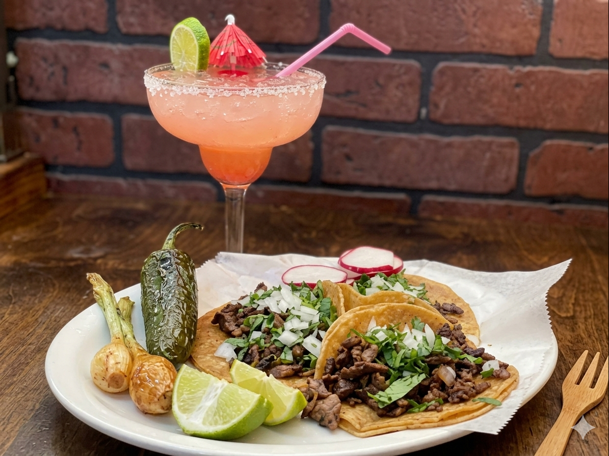 3 Taco Dinner Plate.