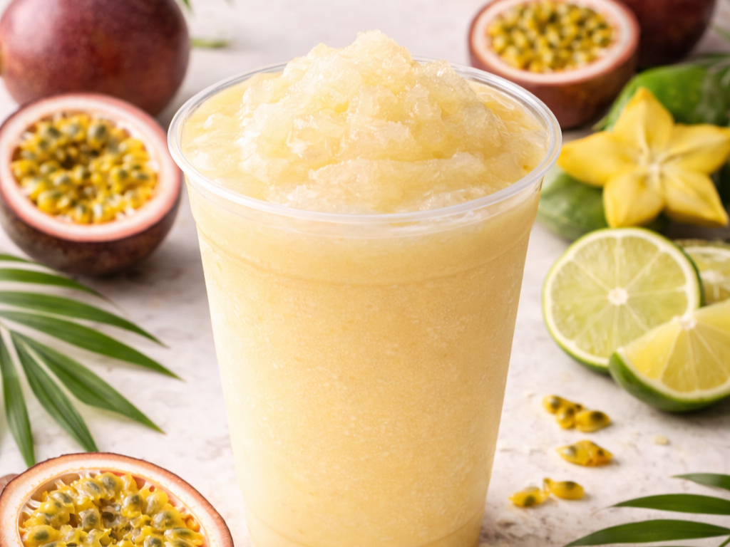 Slushy Passion Fruit.