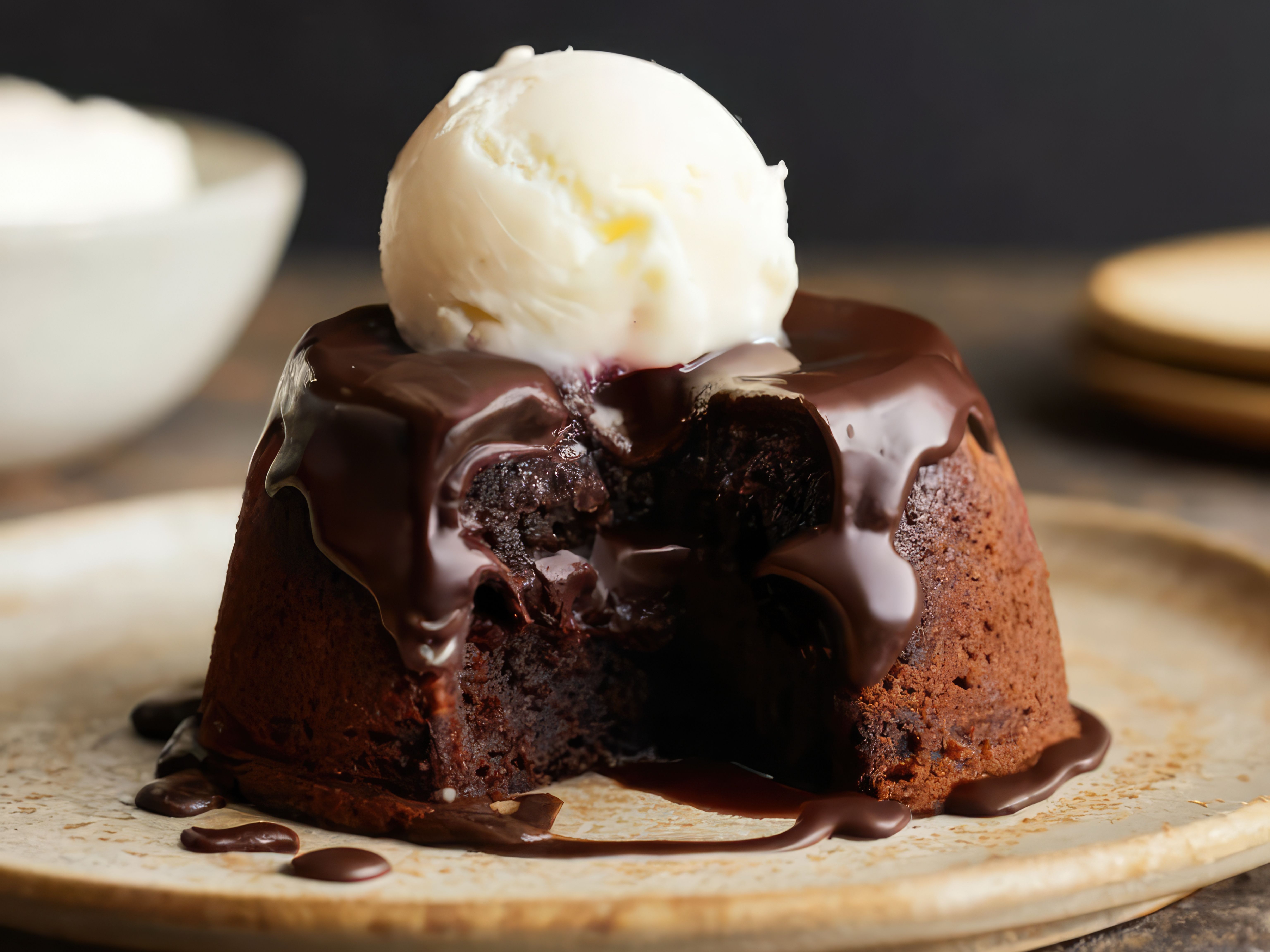 Molten Chocolate Cake.