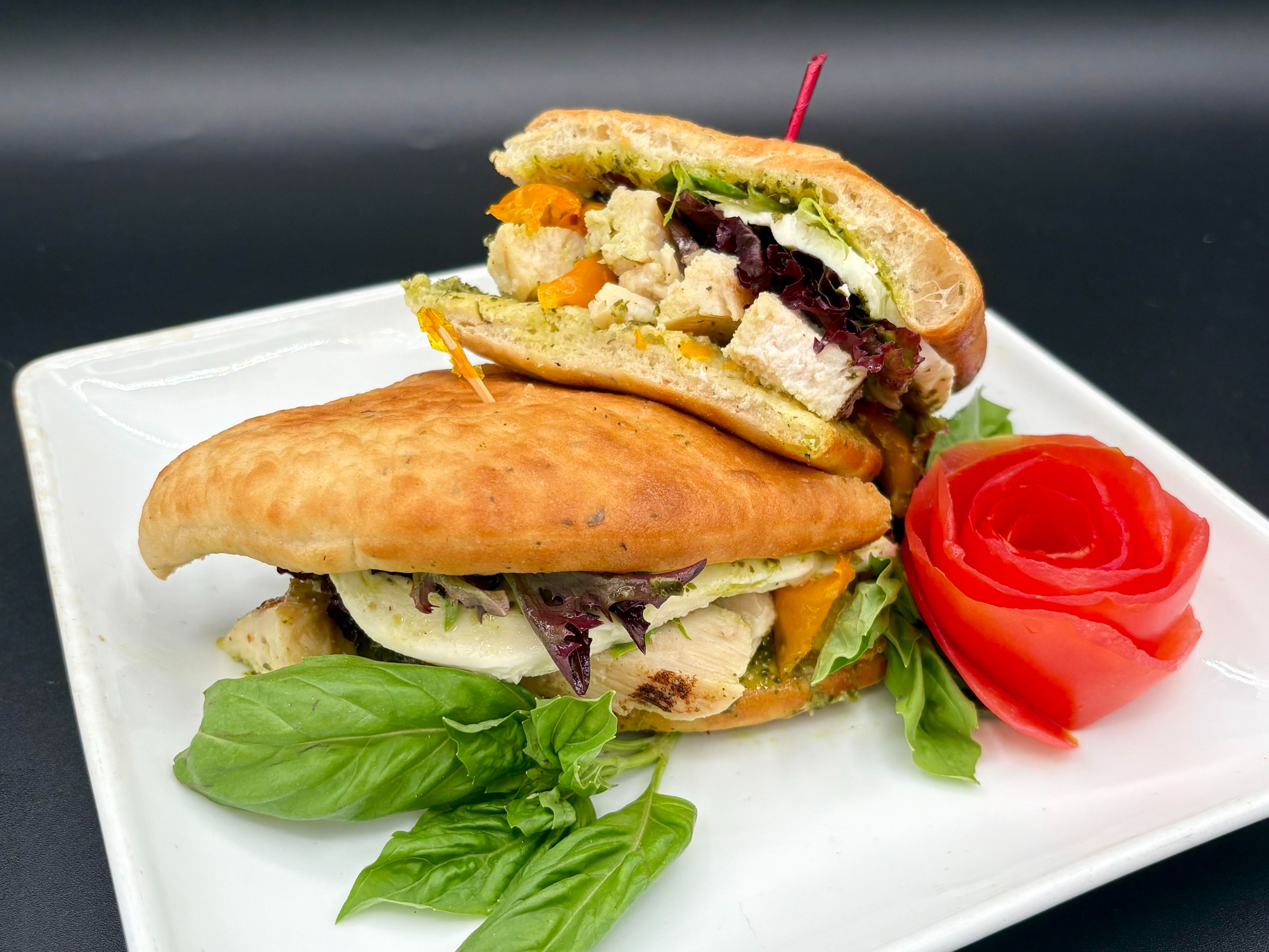 Sandwich Special - Chicken Caprese Ciabatta (Online).