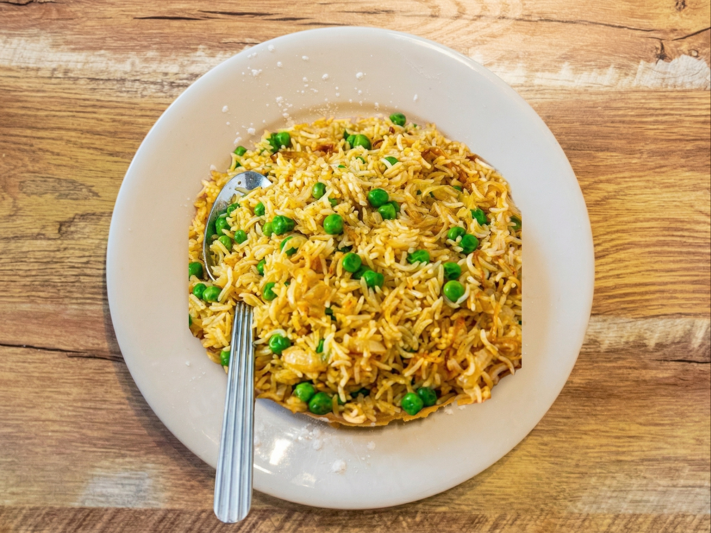 Peas Pilau Rice.