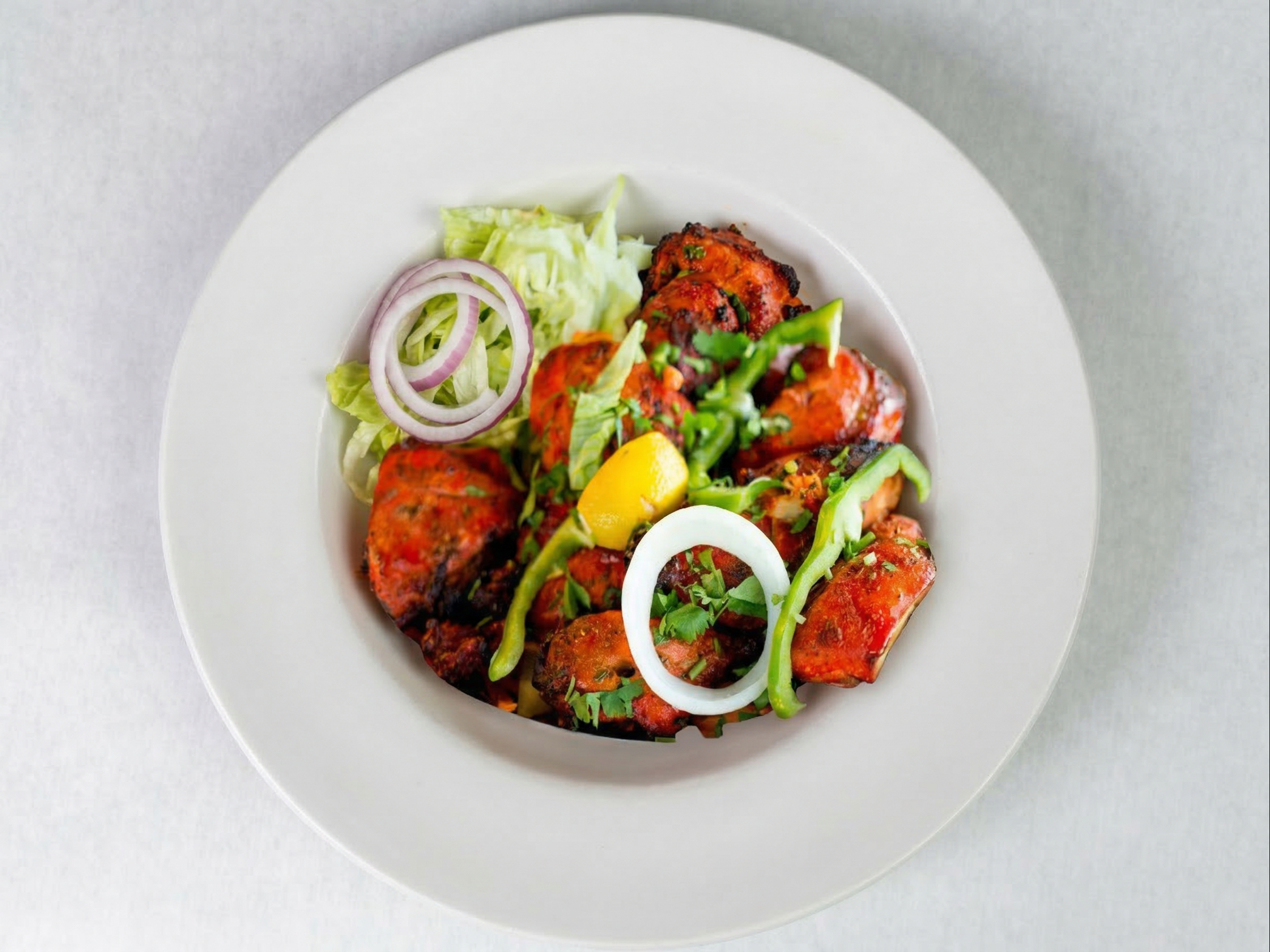 Chicken Tikka Kadai.