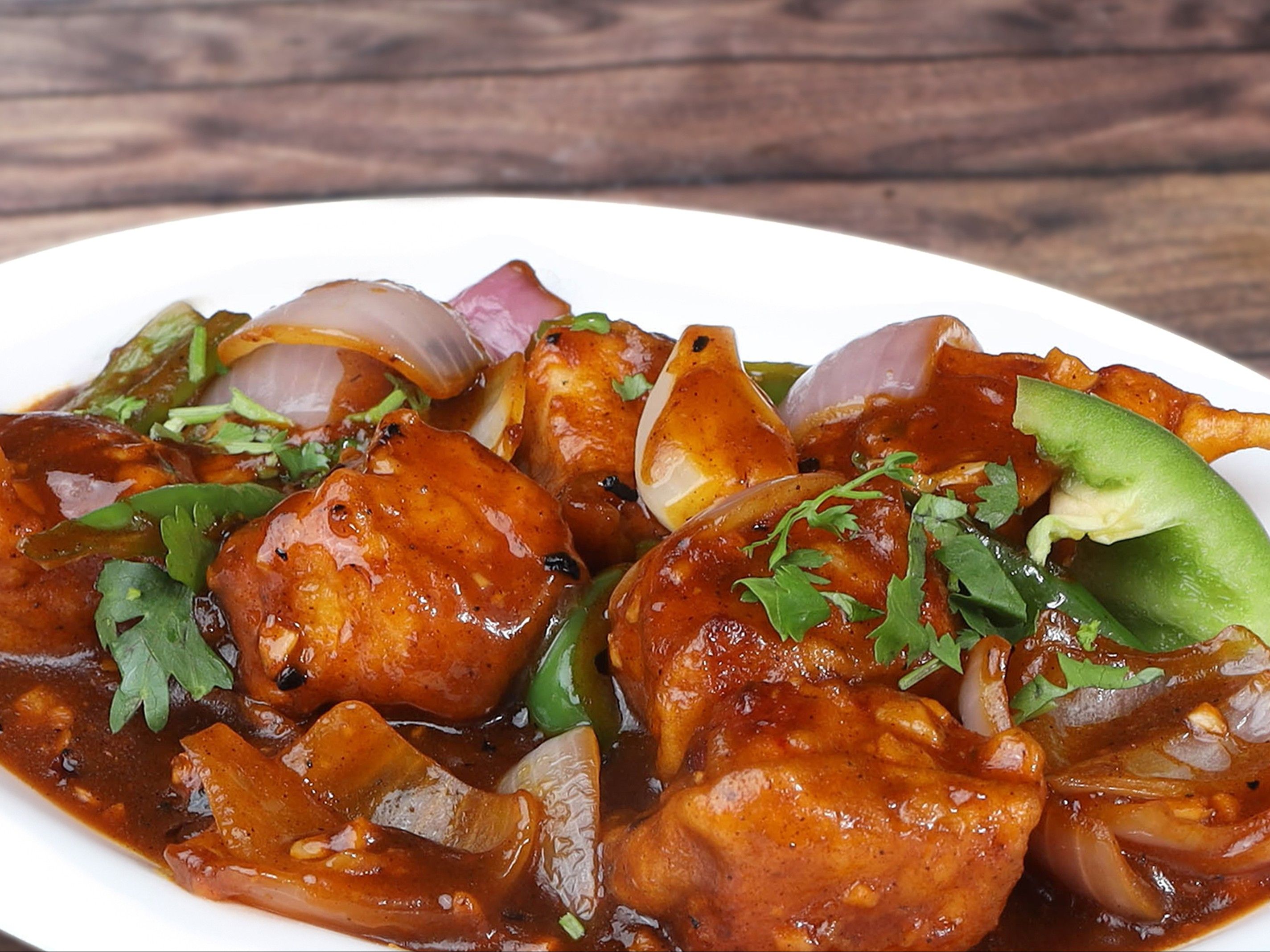Chicken Munchurian.