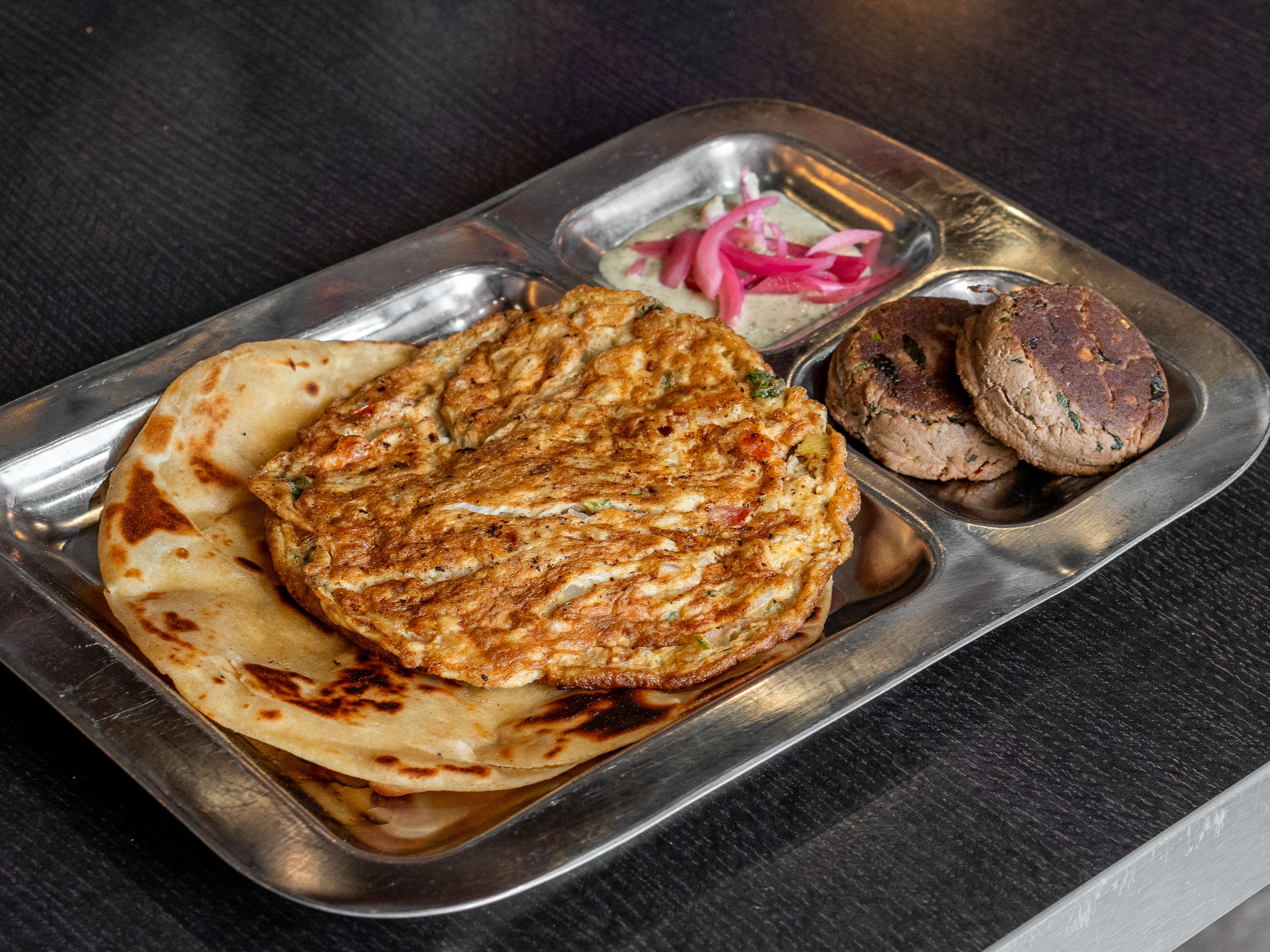 Nashta Plate with Chai