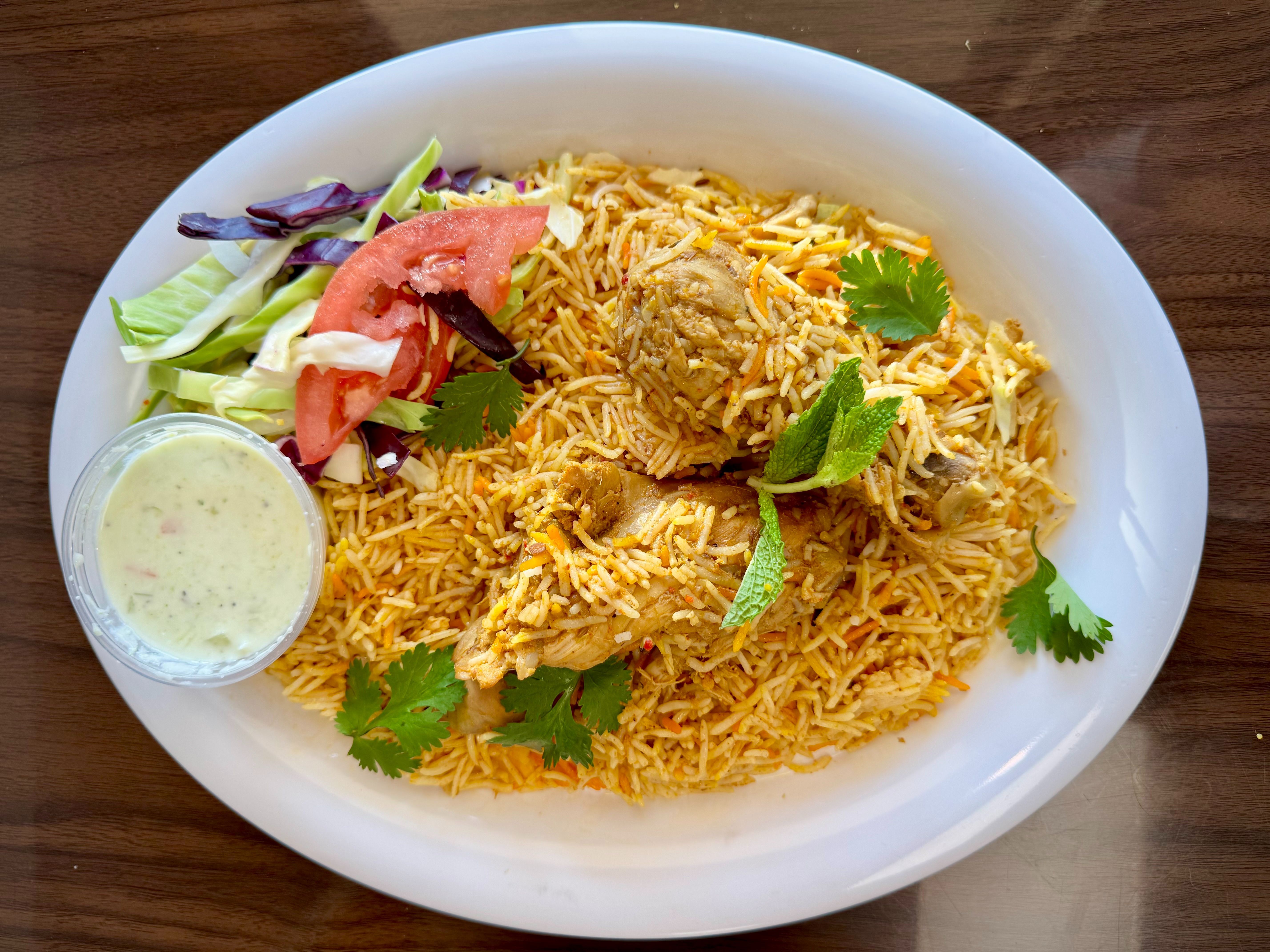 Chicken Biryani.