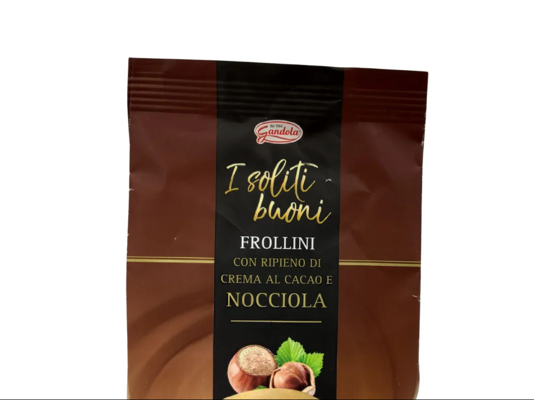 Gandola Hazelnut-Filled Shortbread Cookies.