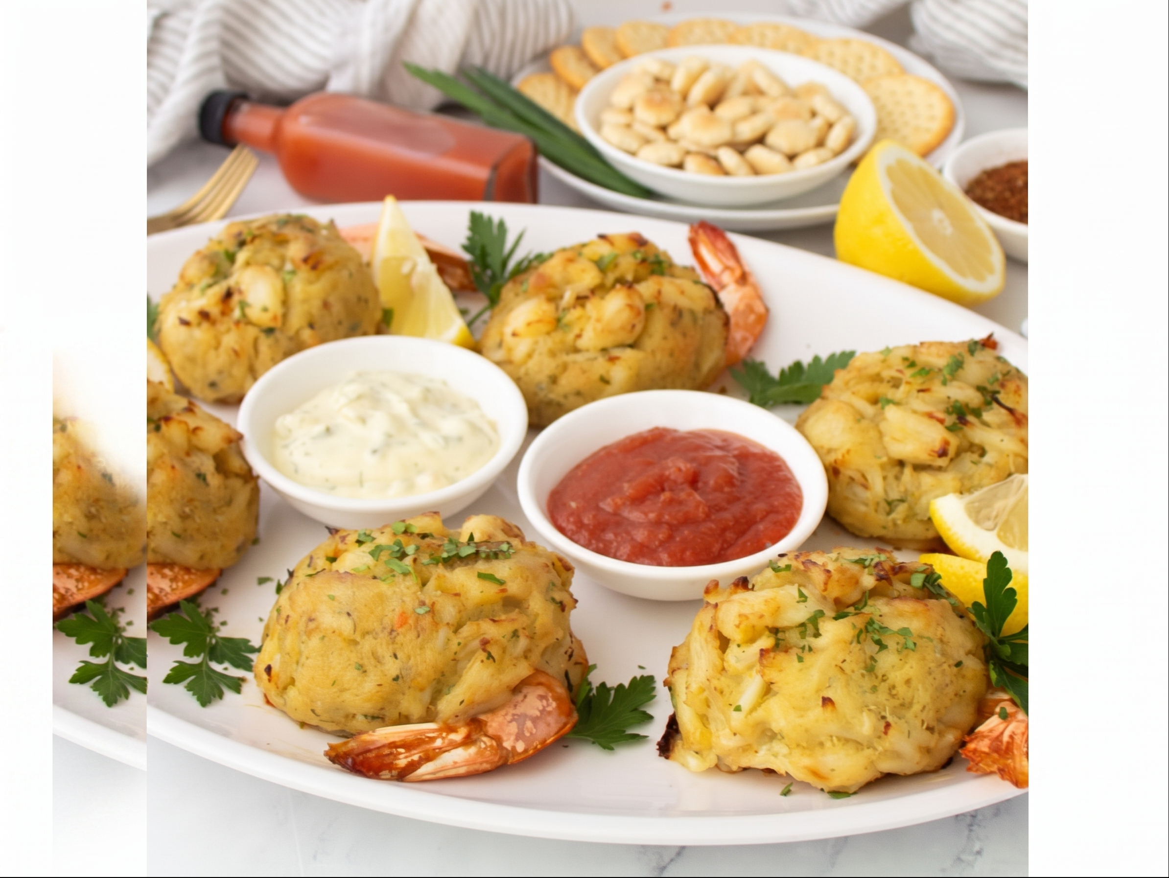 Stuffed Jumbo Shrimp.