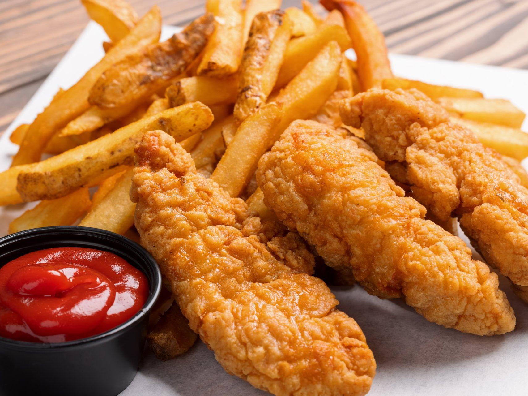 Golden Crispy Chicken Tenders*.