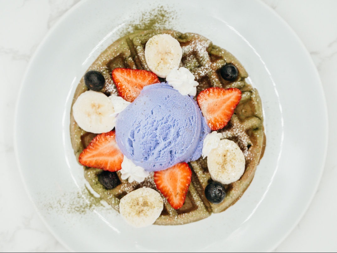 Matcha Waffle.