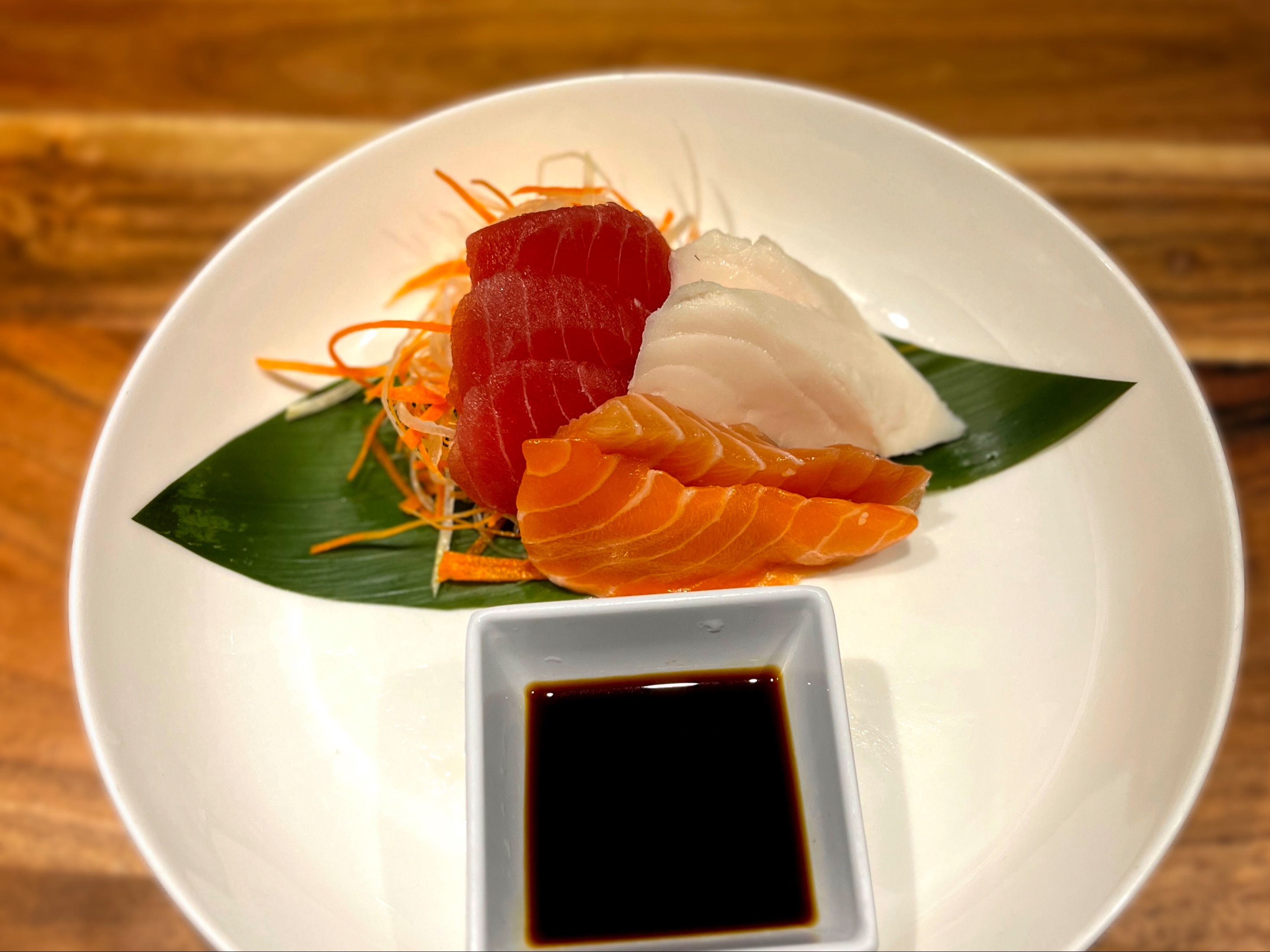 Sashimi Appetizers.