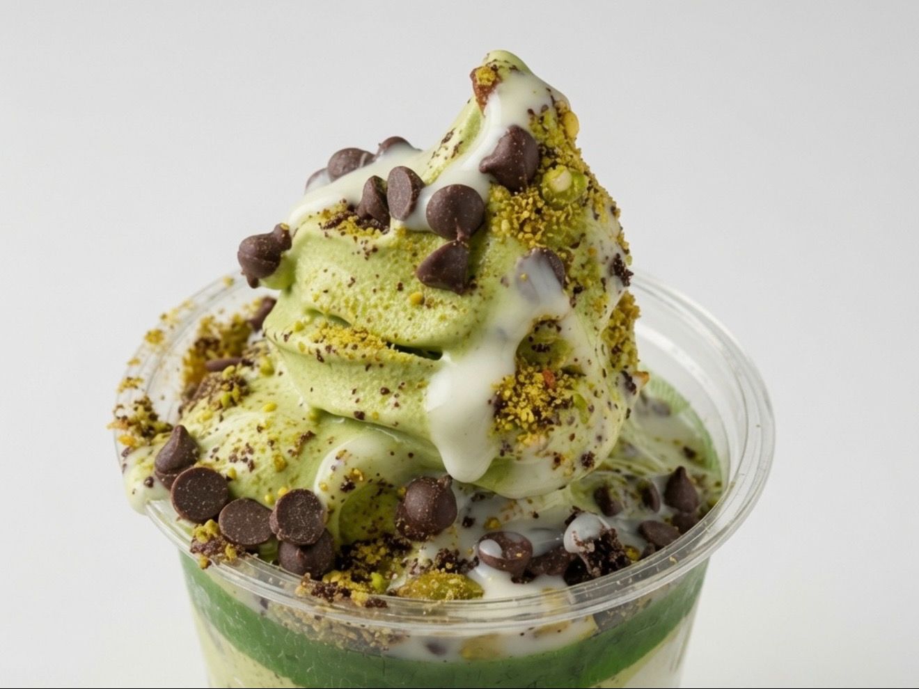 Pistachio Snow.