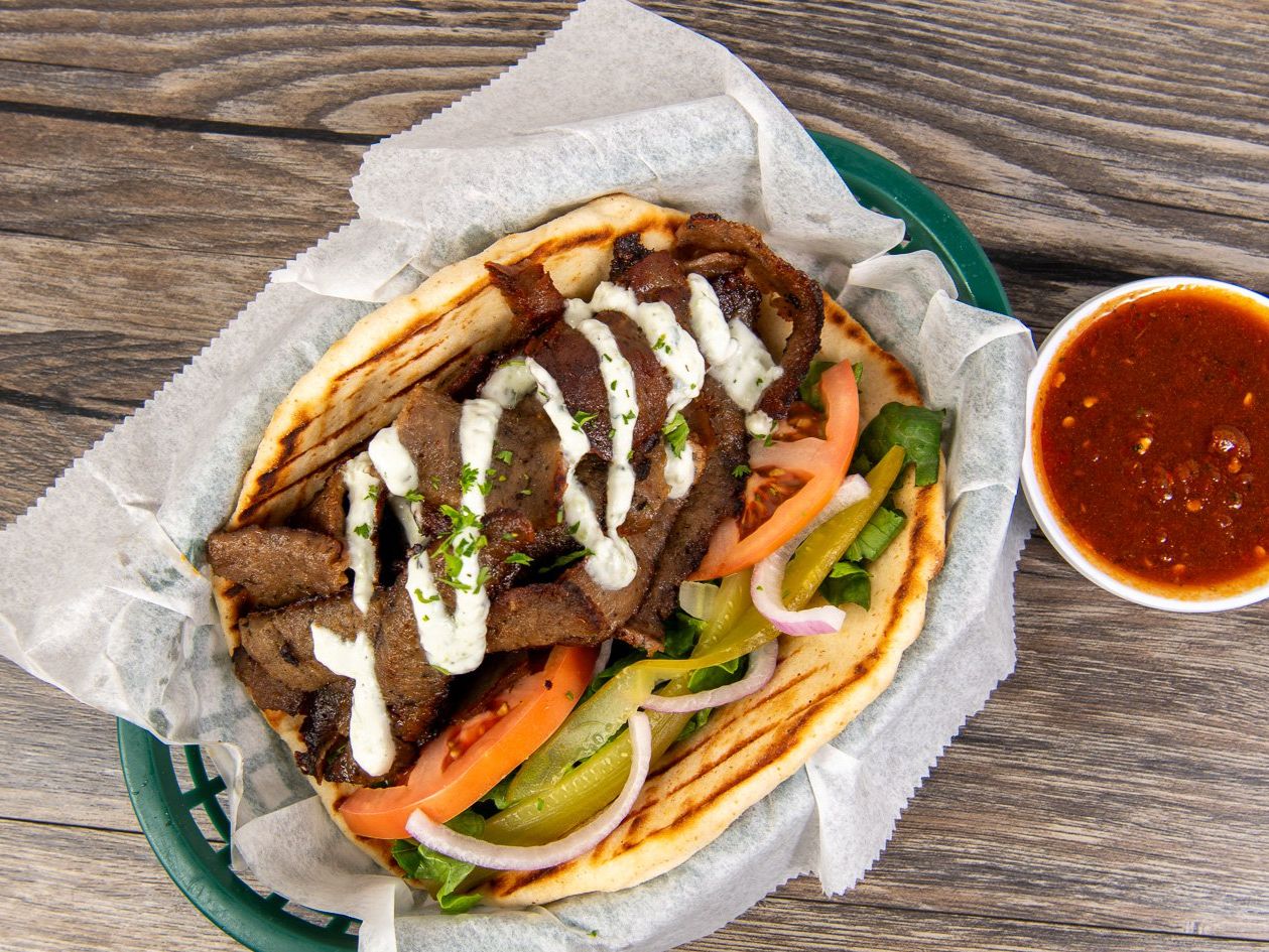 Gyro Sandwich.
