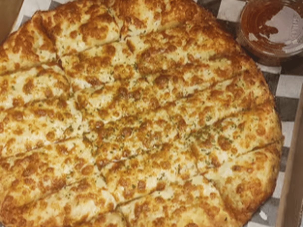 Cheesy bread.