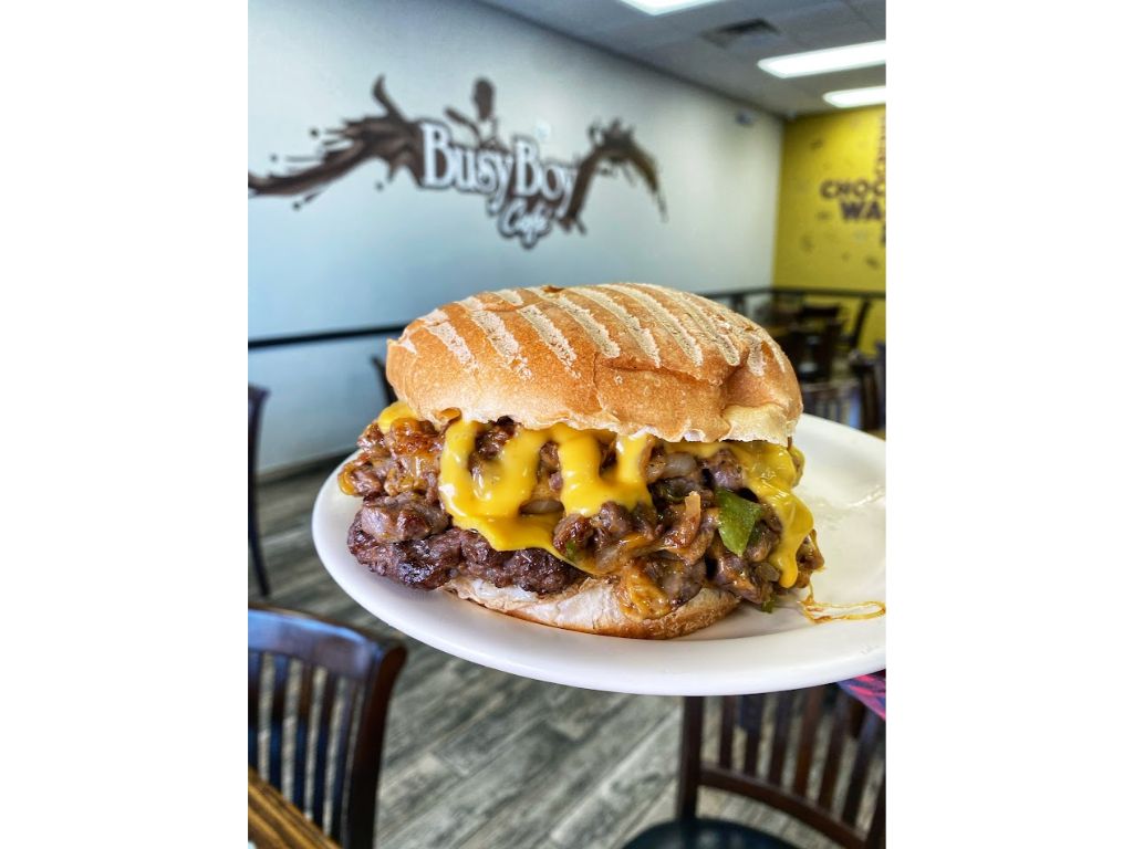 Busy Monster Burger.