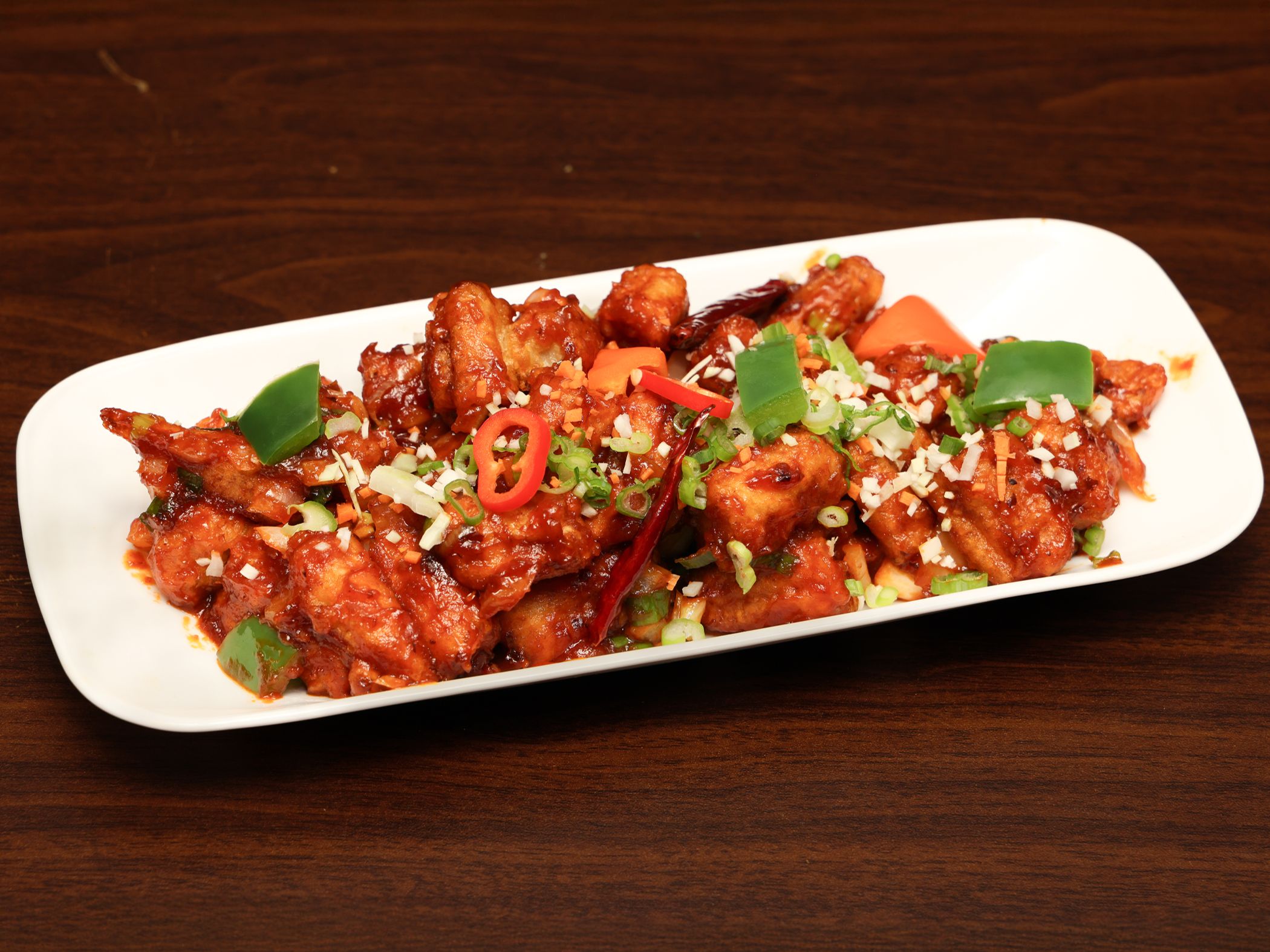 Baby Corn Chili.