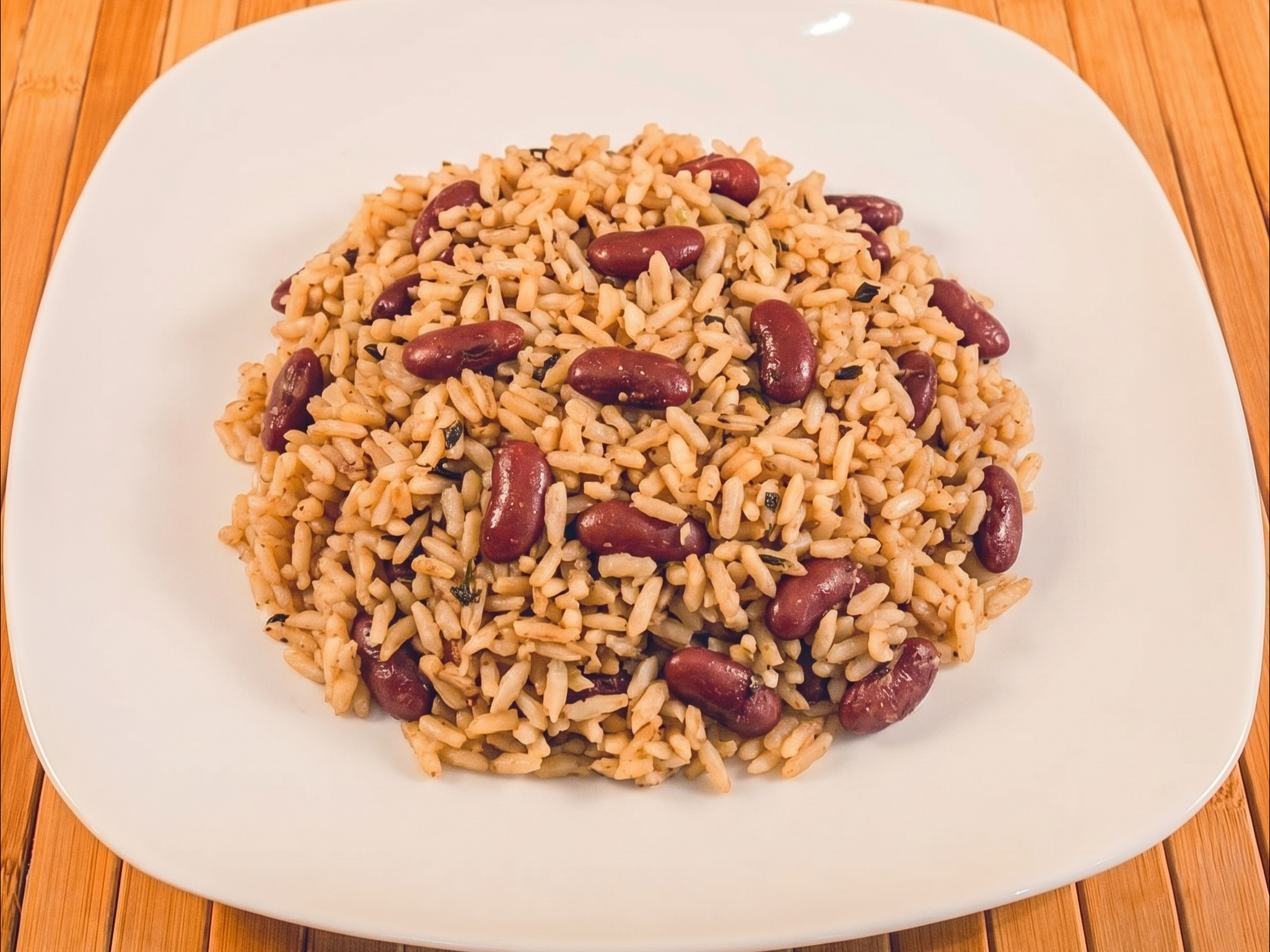 Rice & Peas Side.