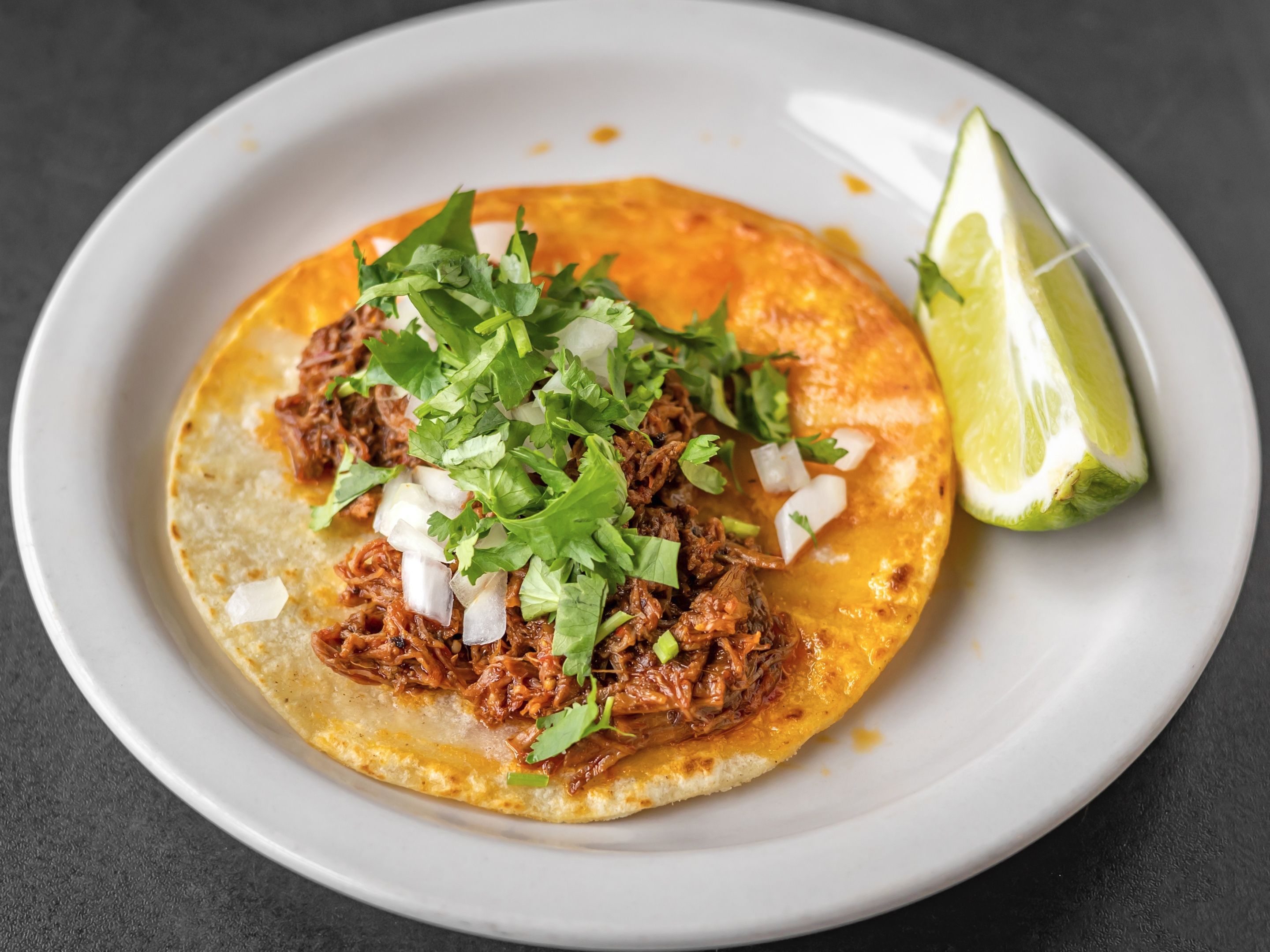 Queso-Birria Taco.