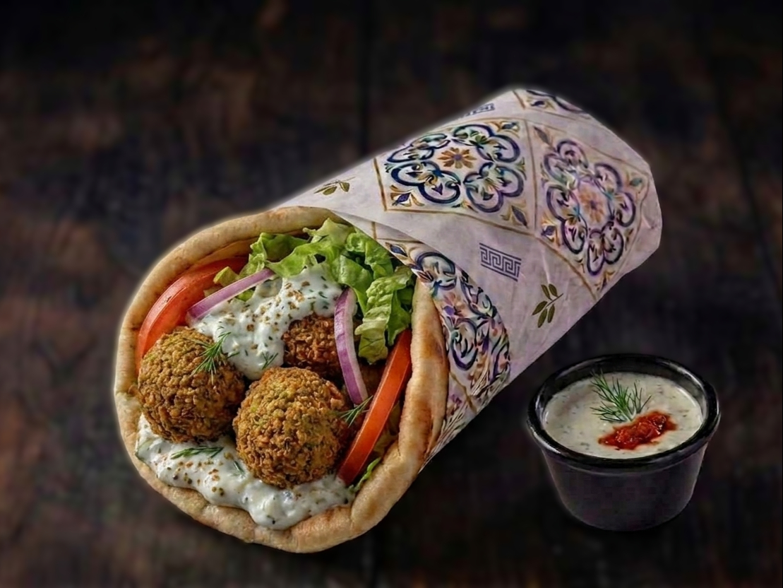 Falafel Gyro.