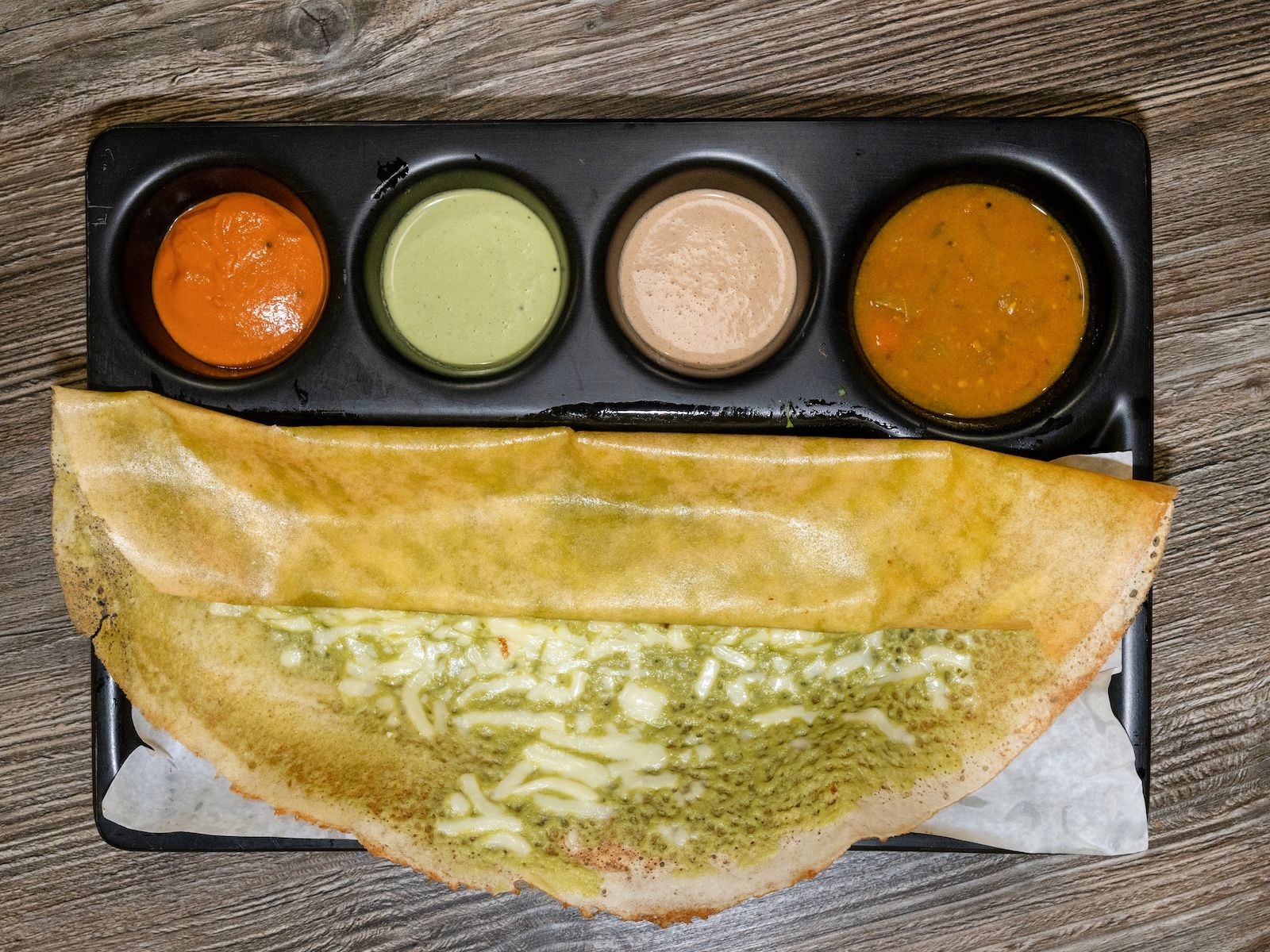 Chilli Cheese Dosa.