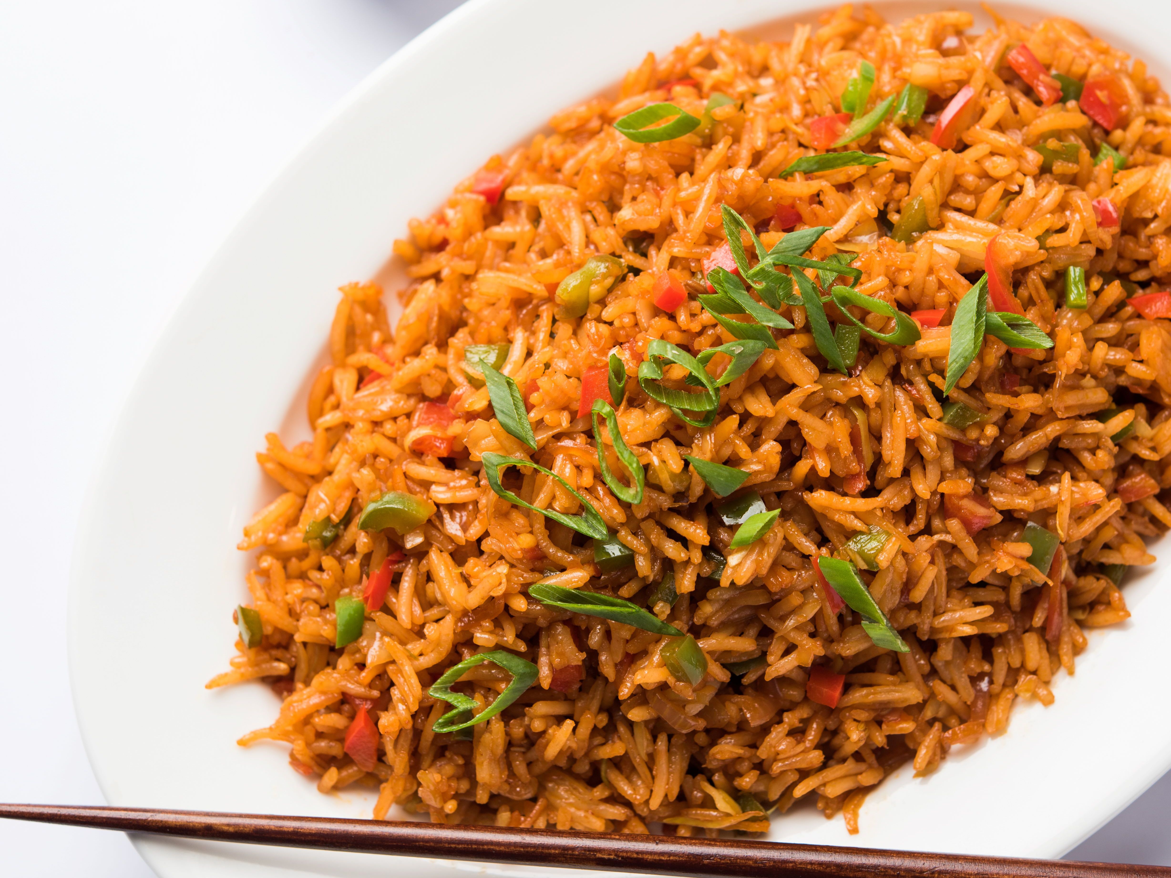 Schezwan Fried Rice.