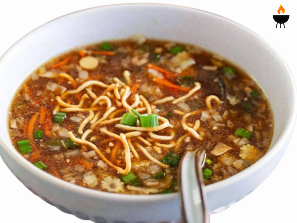Chicken Manchow Soup.