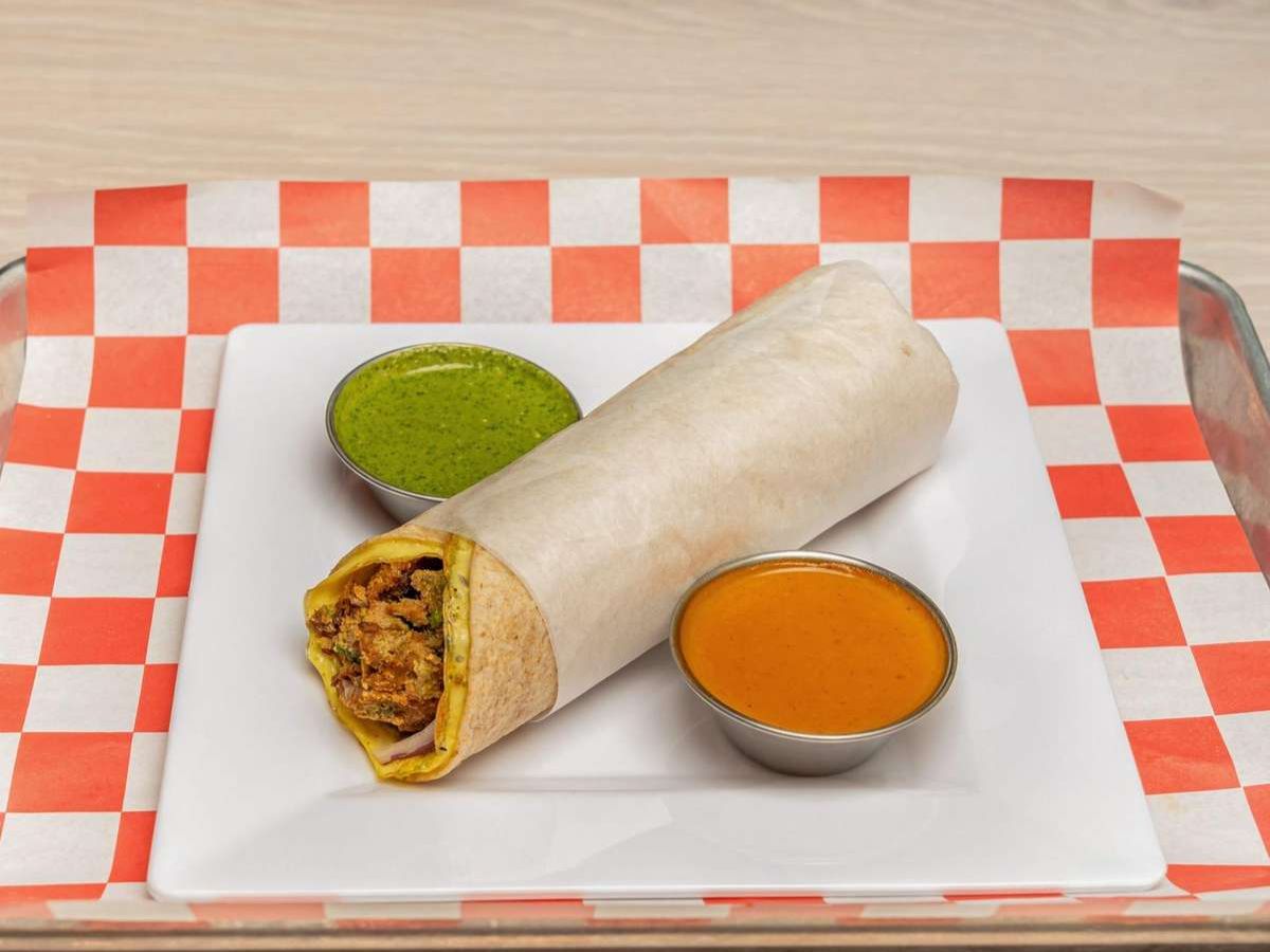 Fried Cauliflower Wrap