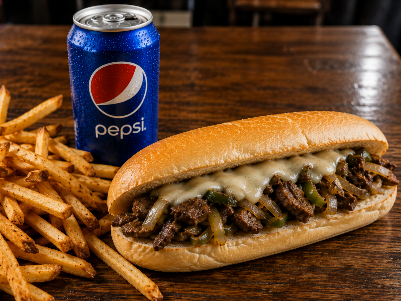 Nino’s Cheesesteak - Beef Combo.