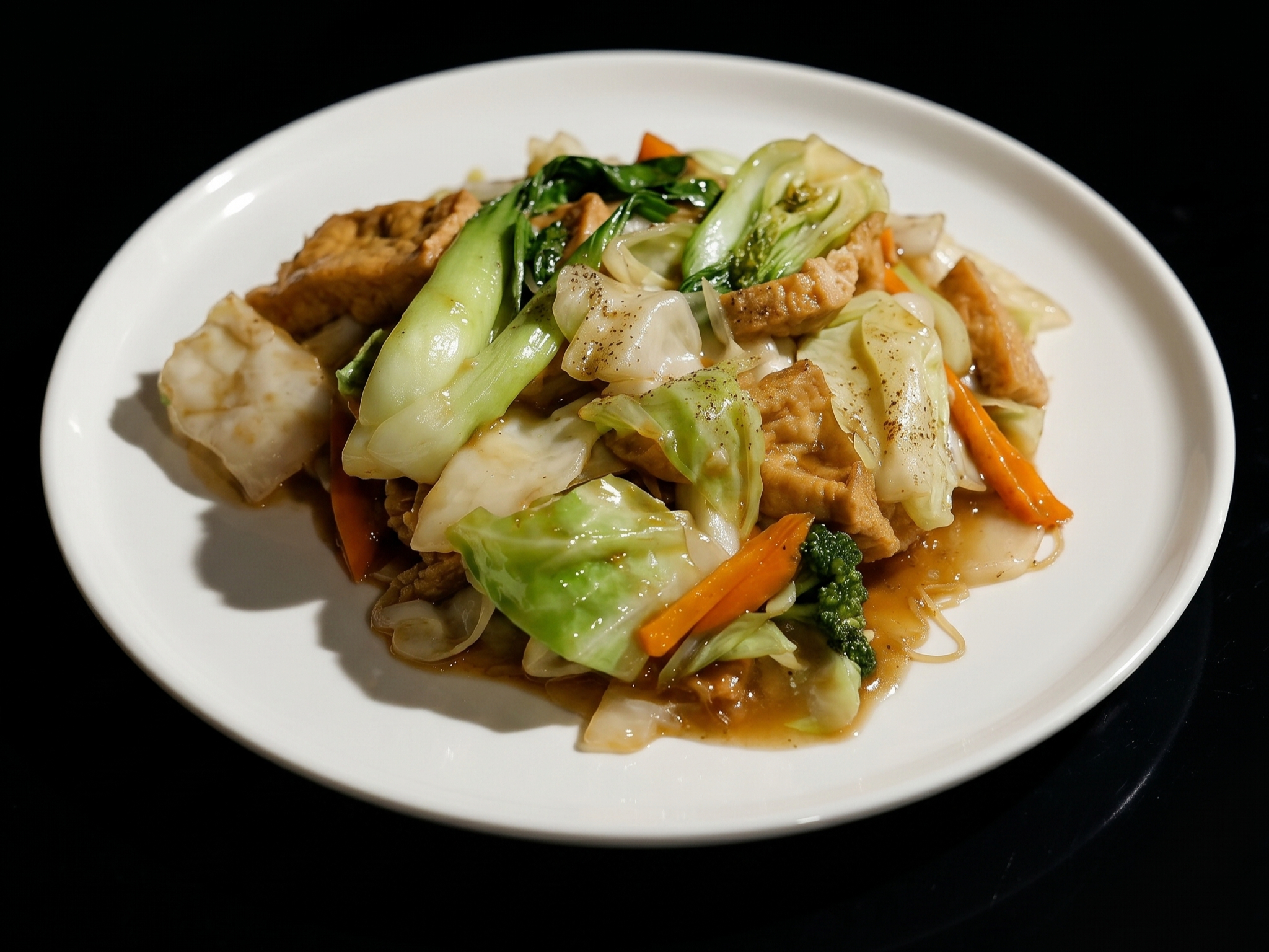 V3.Vegetarian Stir Fried Noodles.