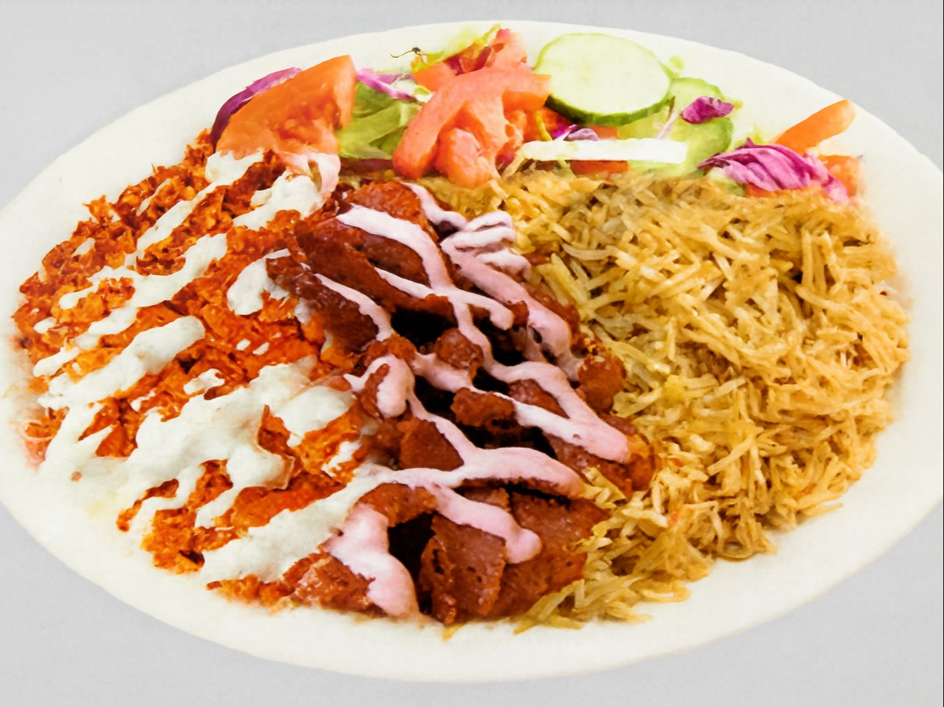 #41 Mixed Platter Combo come W/fries 1 can soda\Before. #45