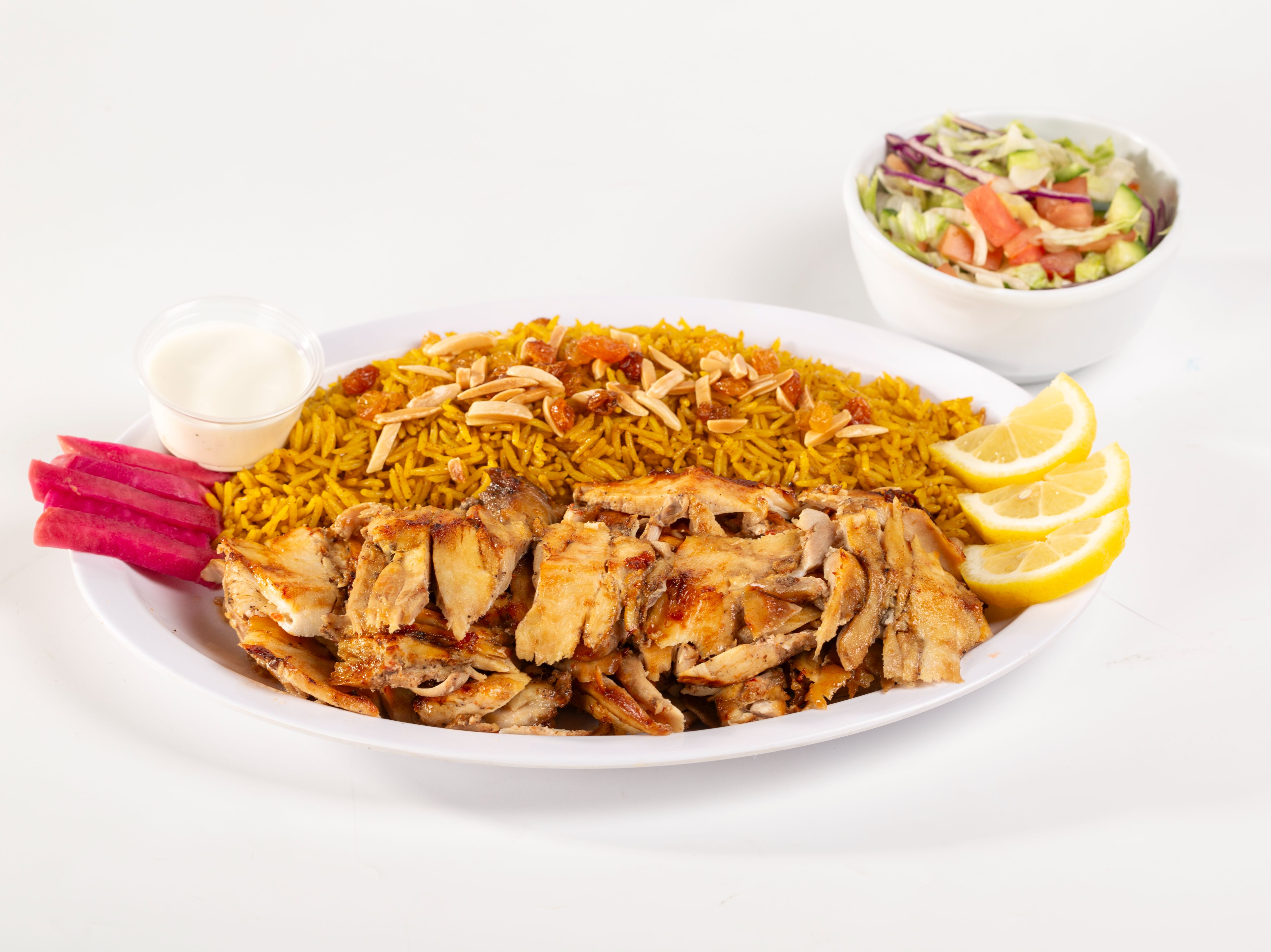 Chicken Shawarma Plate / طبق شاورما دجاج