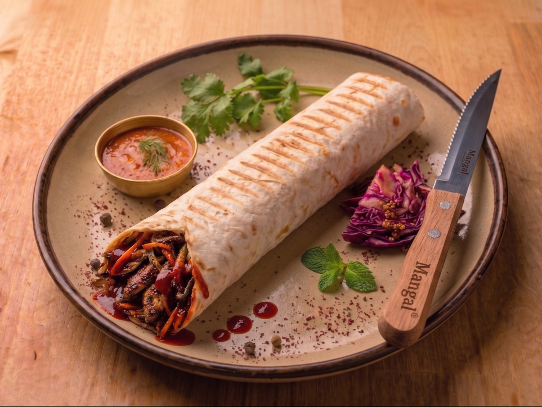 Lunch Lamb Shawarma (lavash)