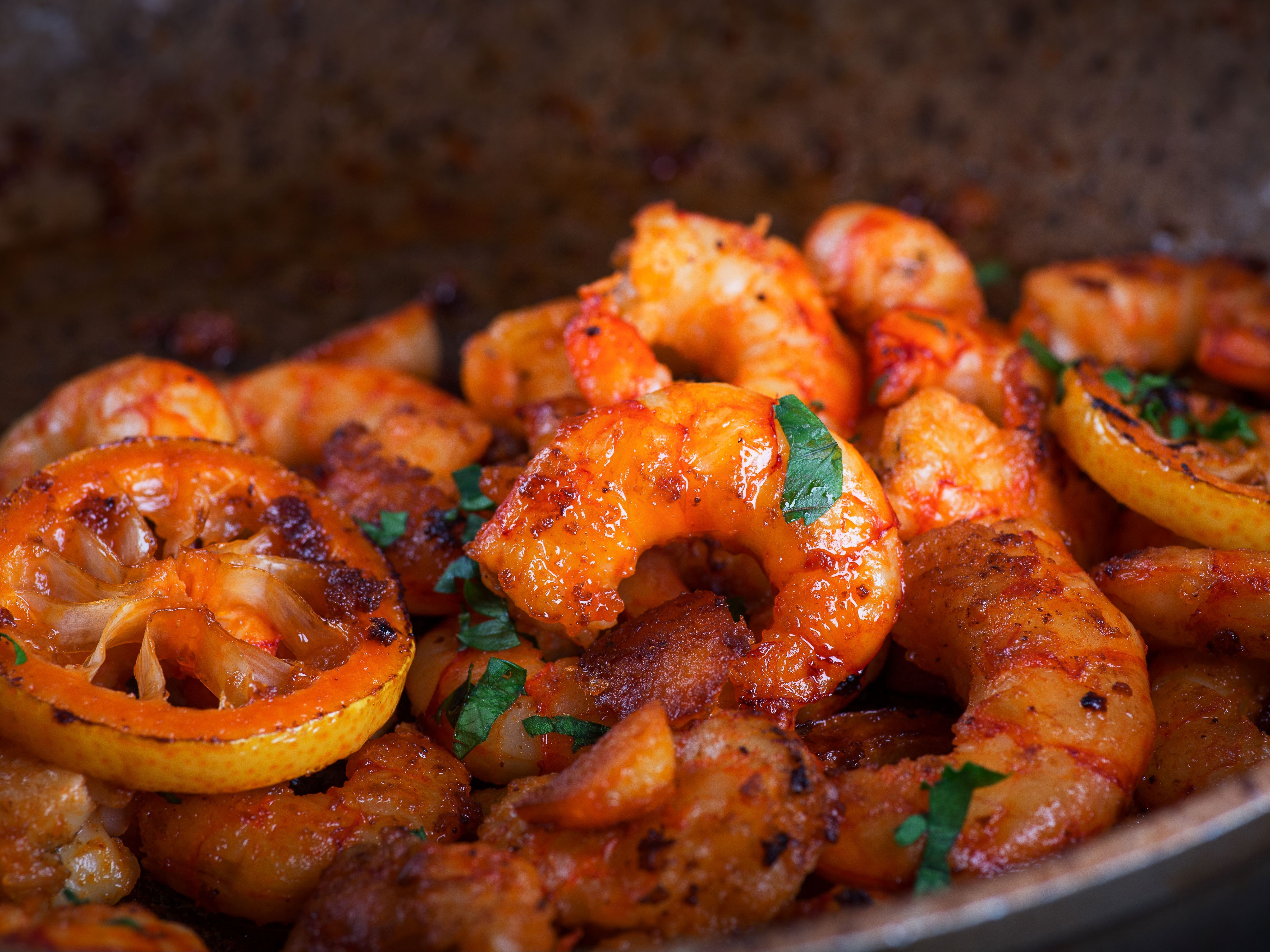Garlic Butter Shrimp.