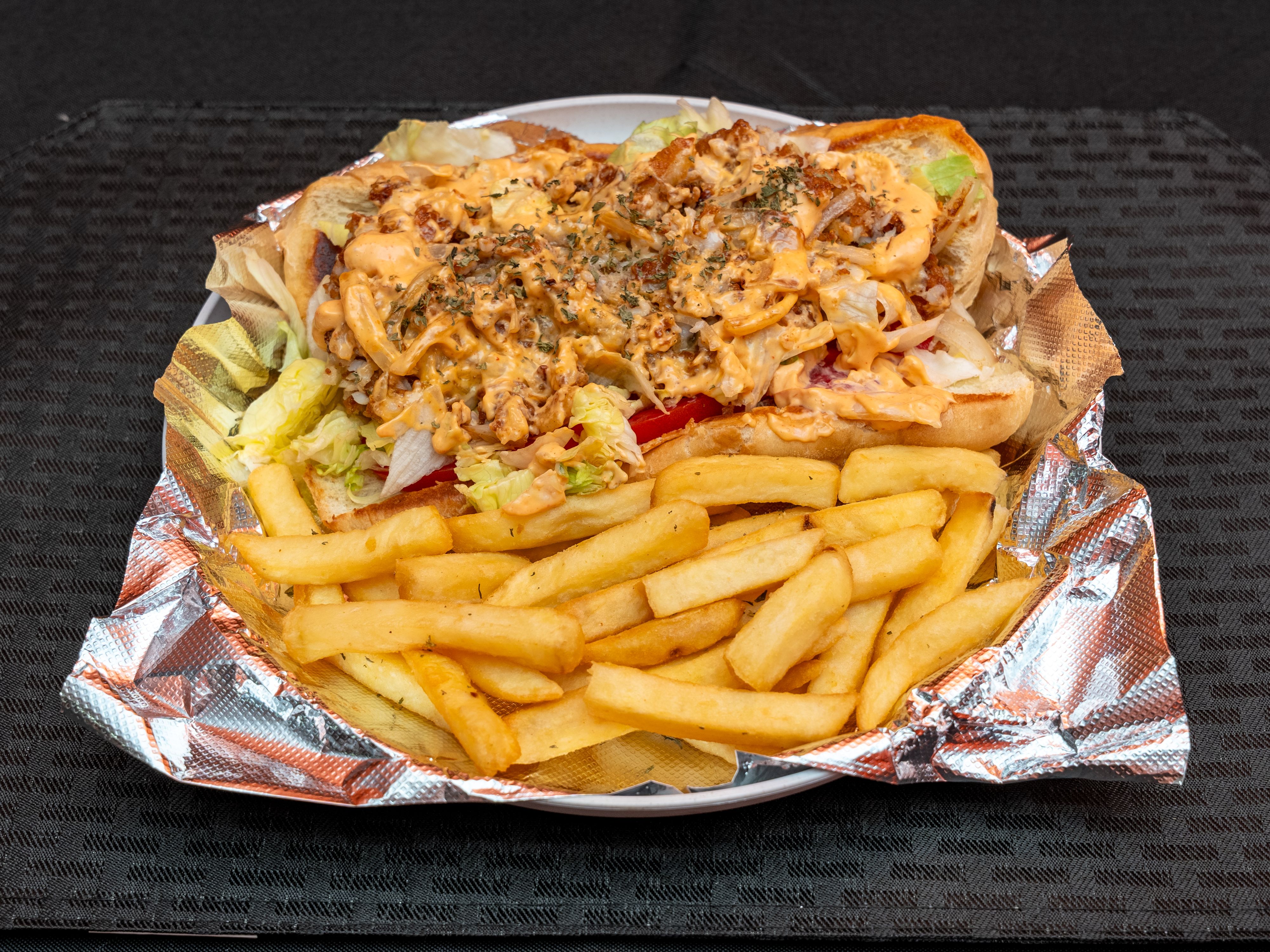 Cheese Fish Sub.