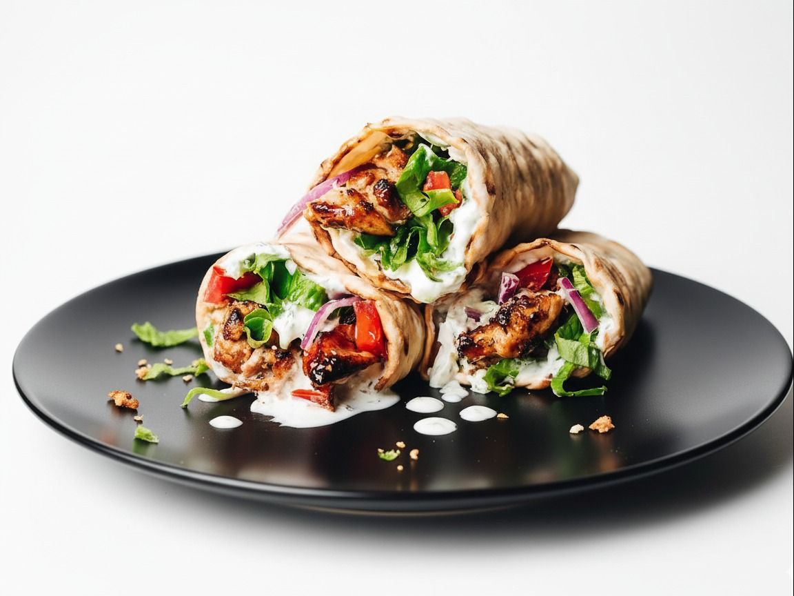 Butter Chicken Wrap