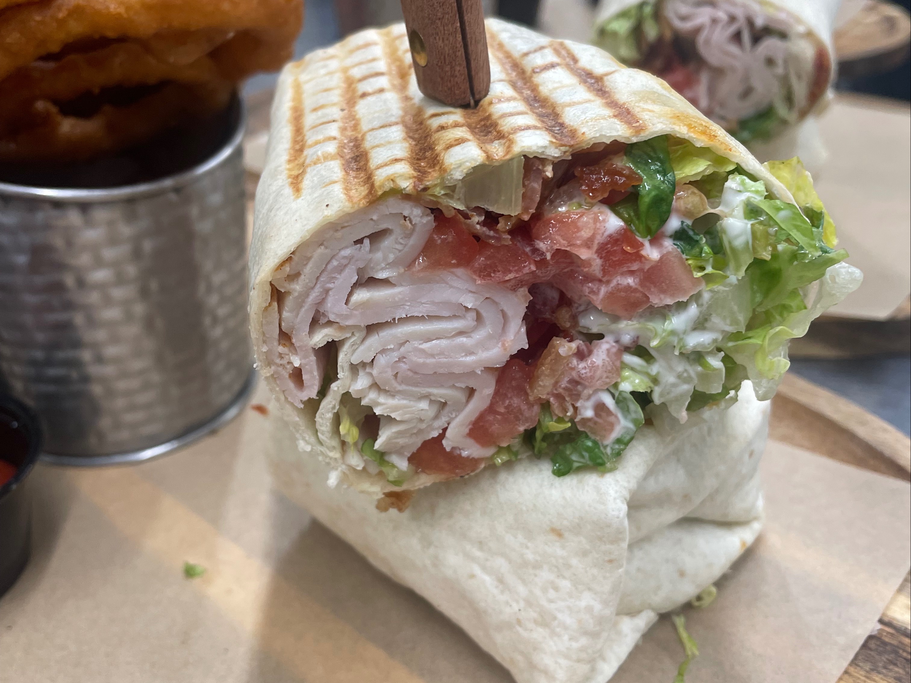 Turkey BLT Wrap