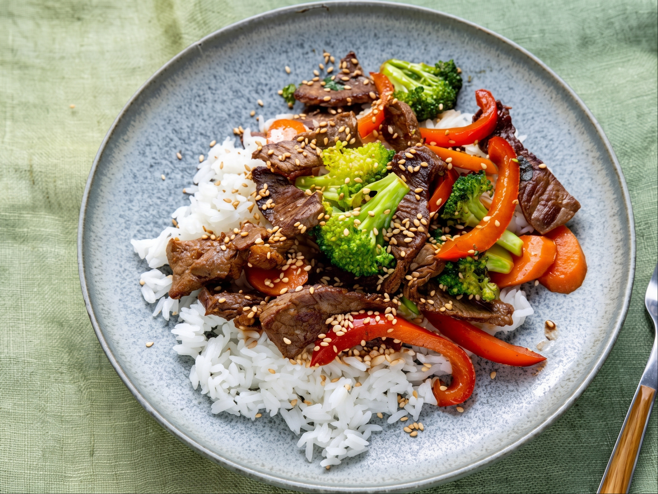 Bistec Salteado Plato.