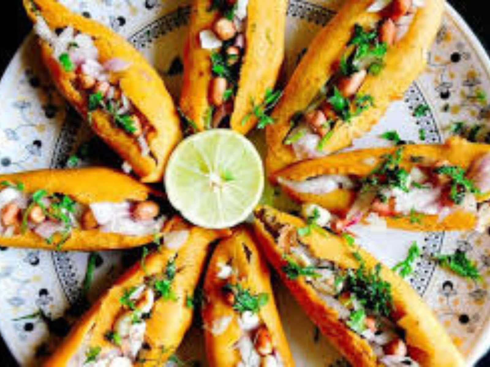 Onion Mirchi Bajji..