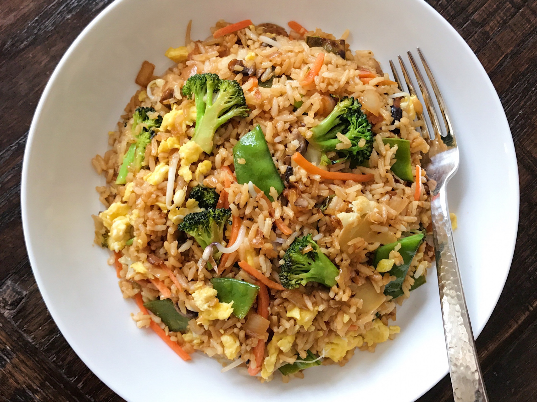 Vegetables Fried Rice.