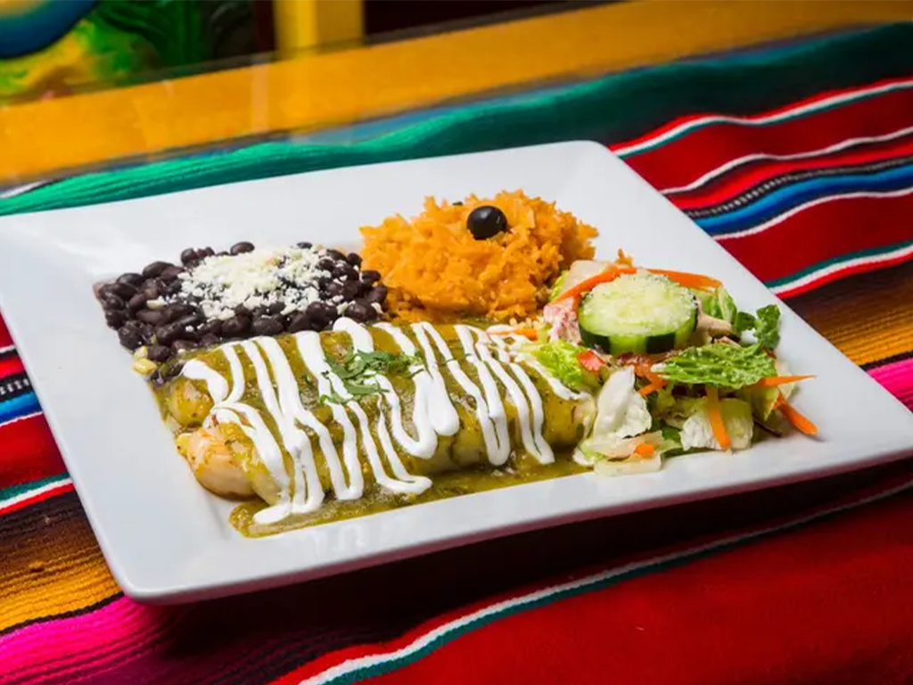Enchiladas Mazatlan.