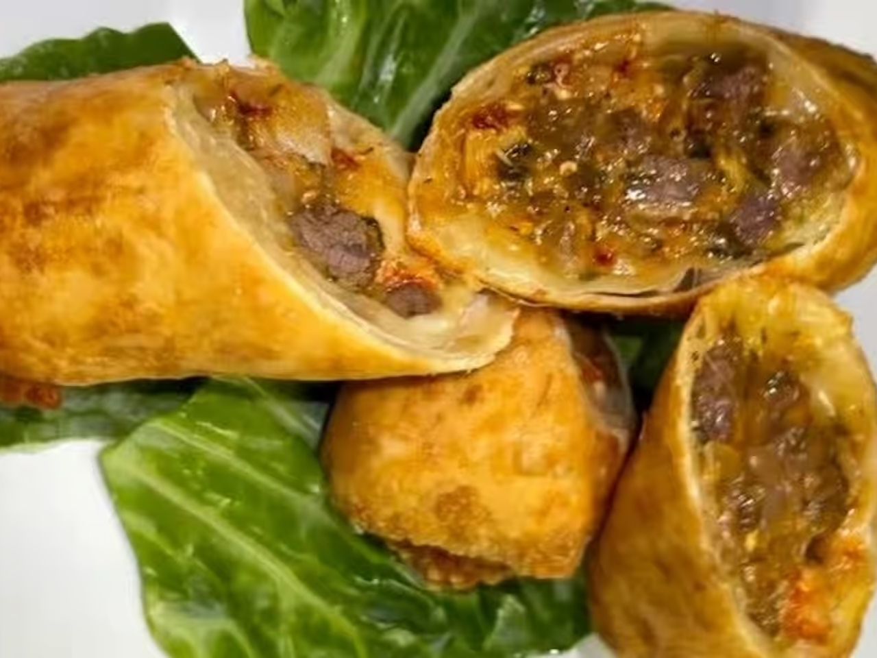 Caribbean Soul Egg Roll.